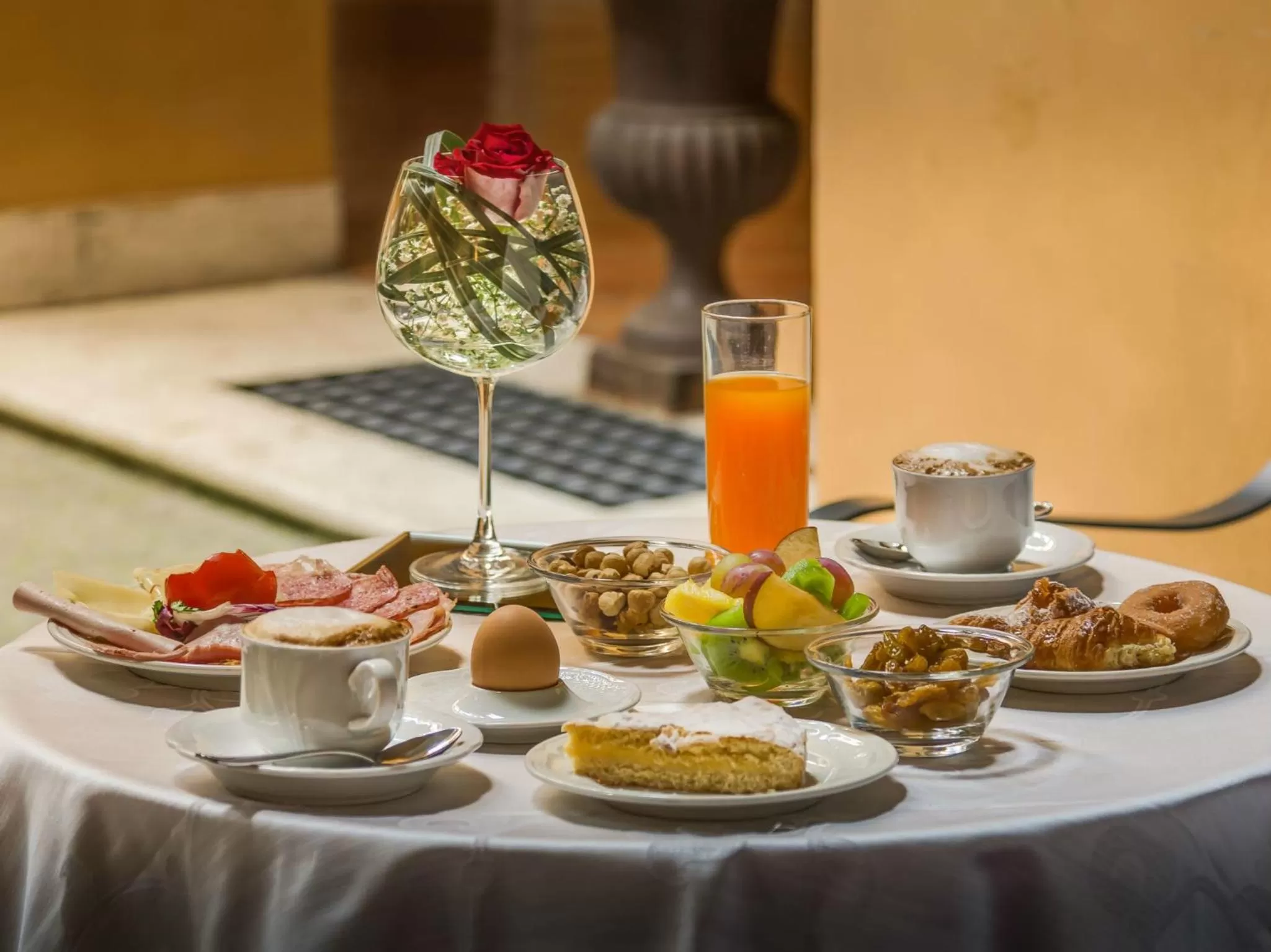 Food in Palazzo Cardinal Cesi