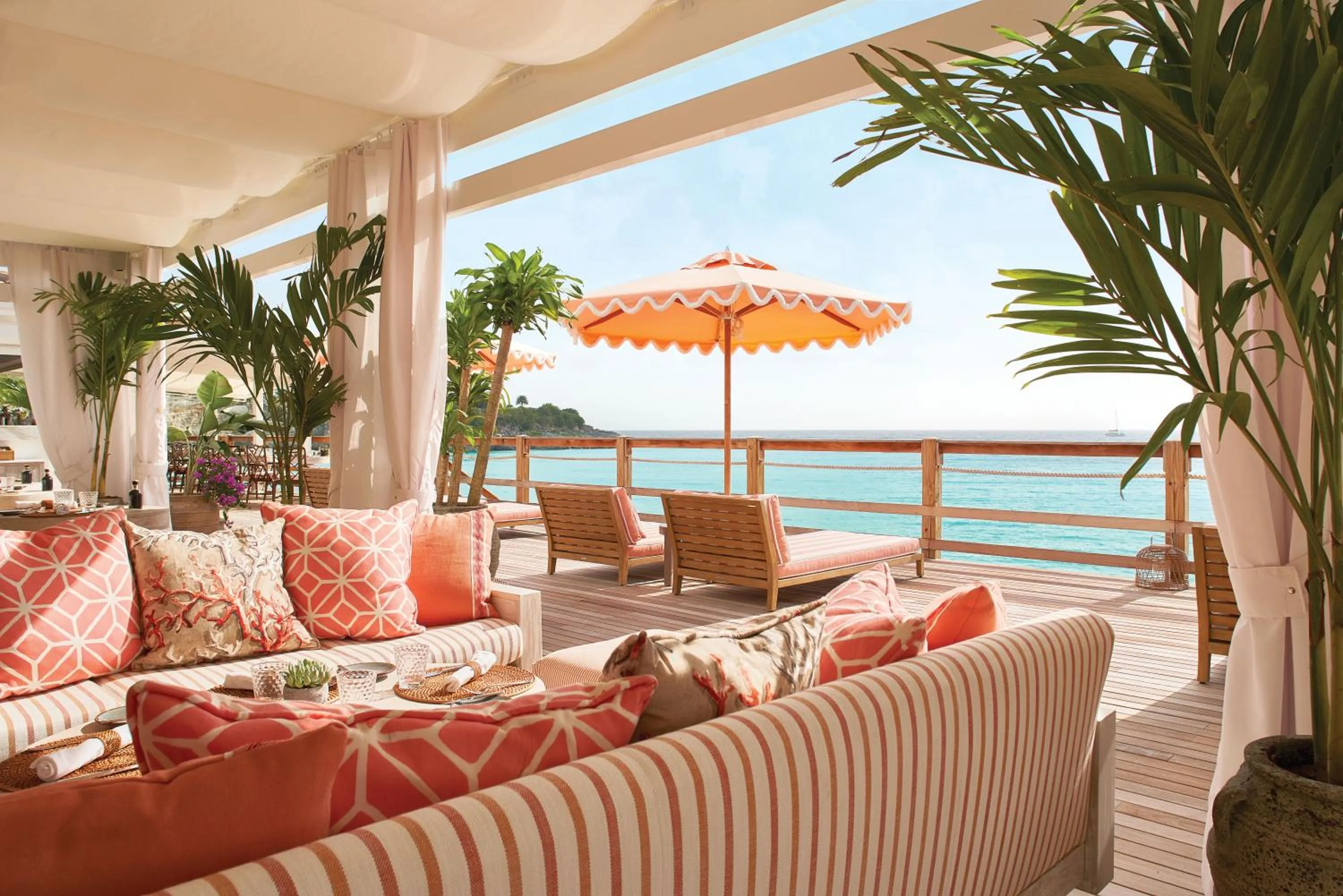 Patio in La Samanna, A Belmond Hotel, St Martin