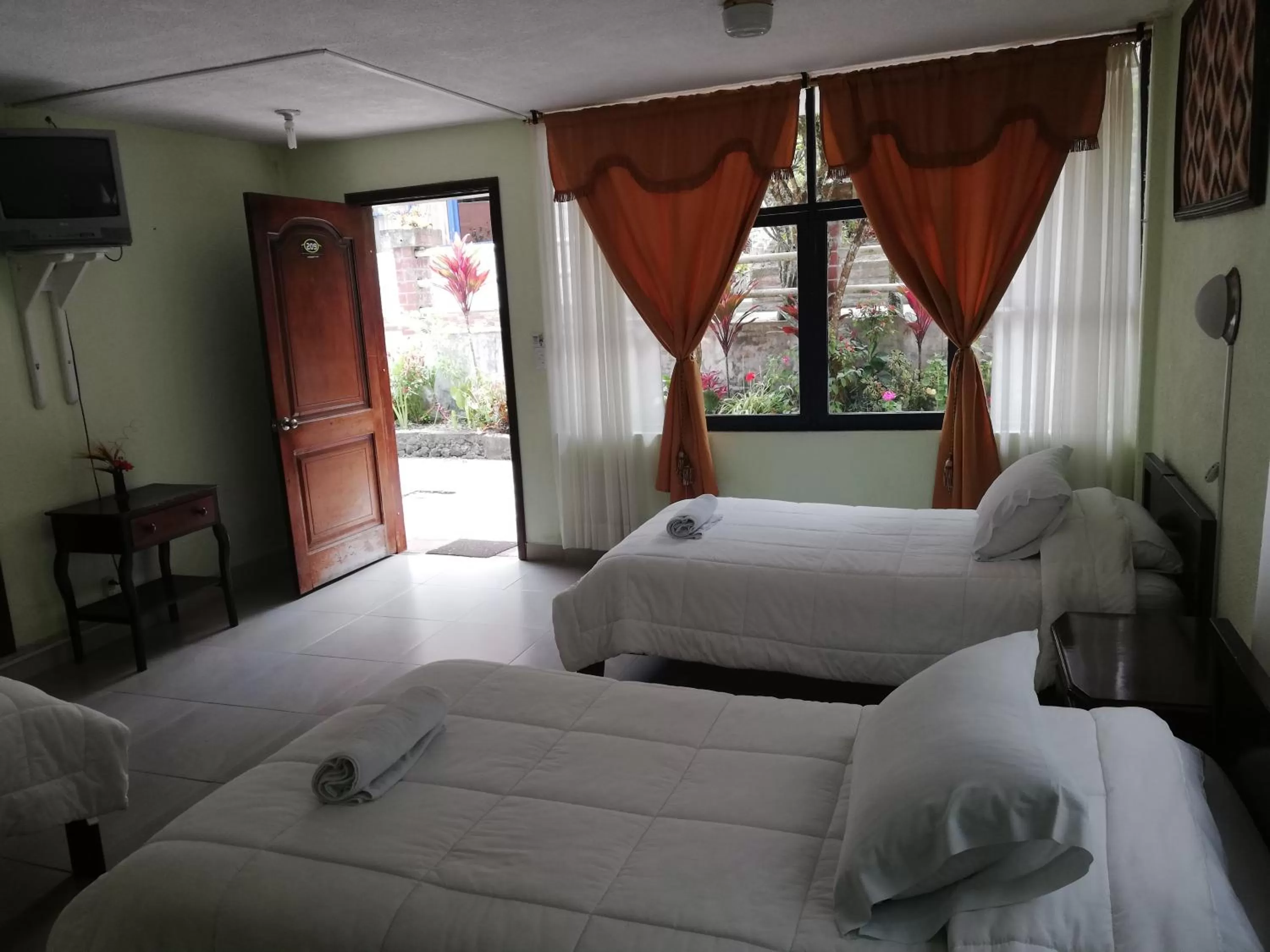 Bed in Hosteria Casa Giralda