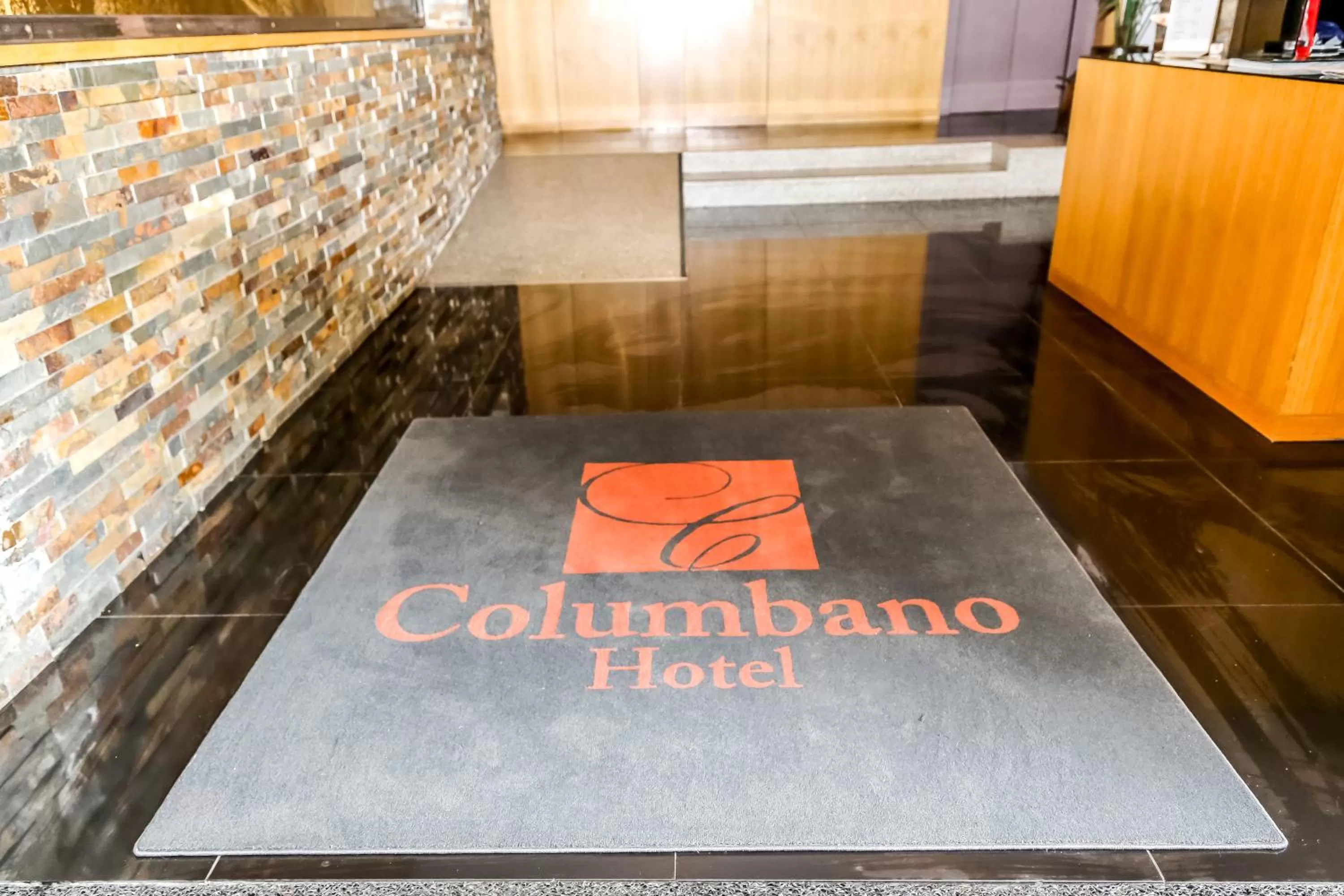 Property logo or sign in Hotel Columbano