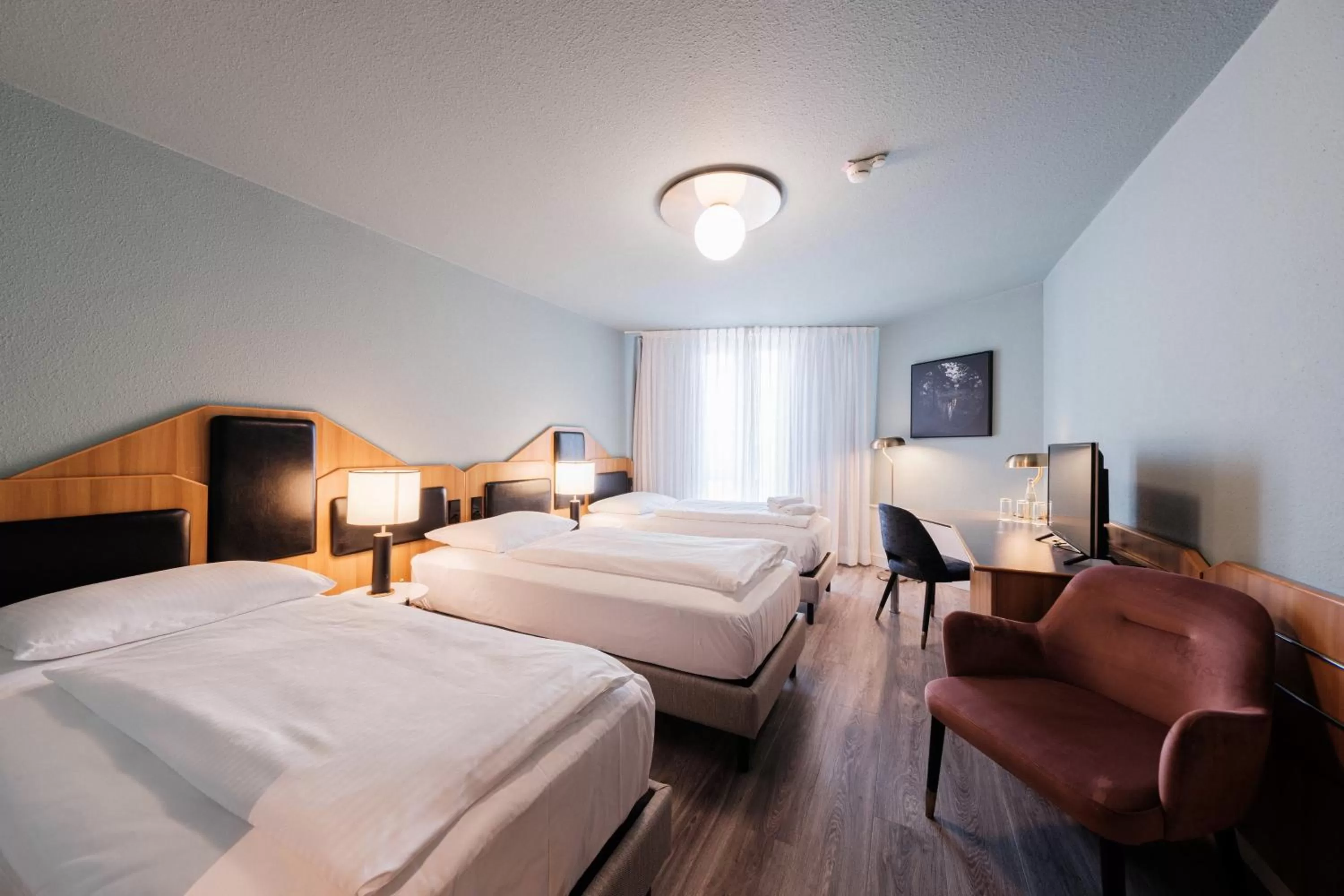 Bed in Hotel Residenz Pforzheim