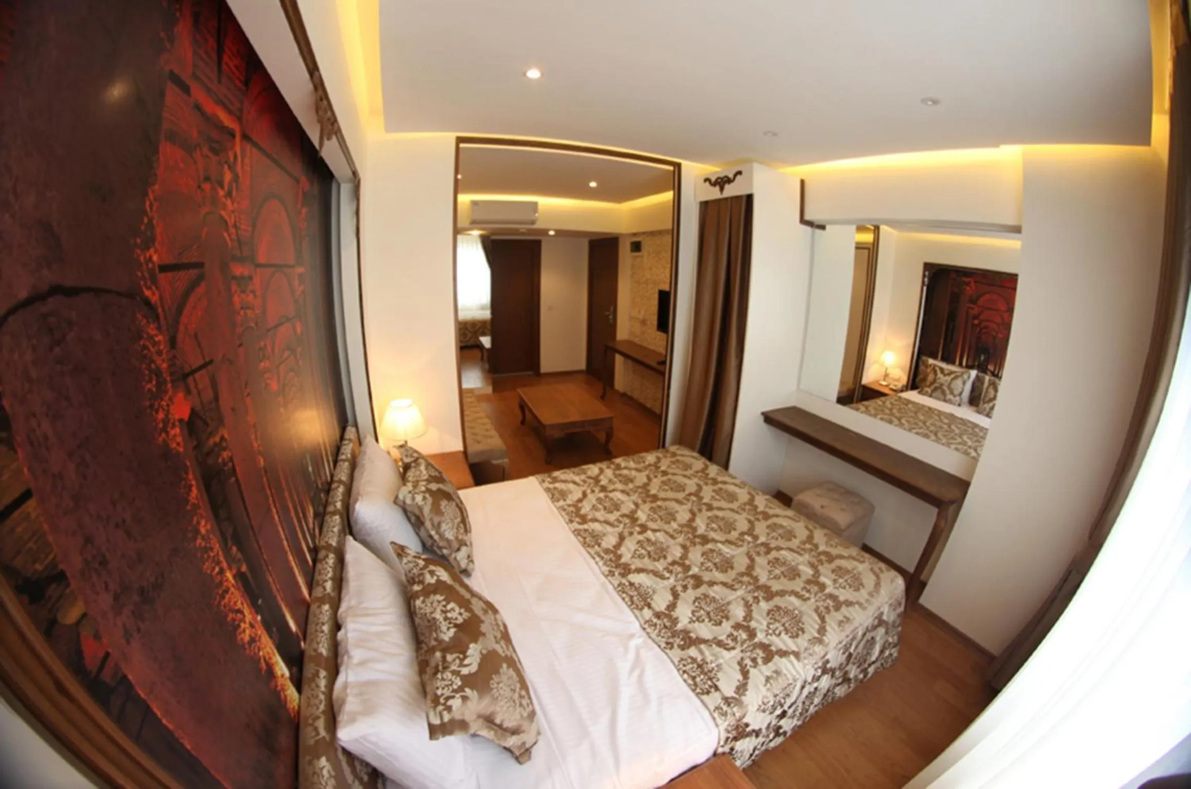 Decorative detail, Bed in Elite Marmara Bosphorus&Suites