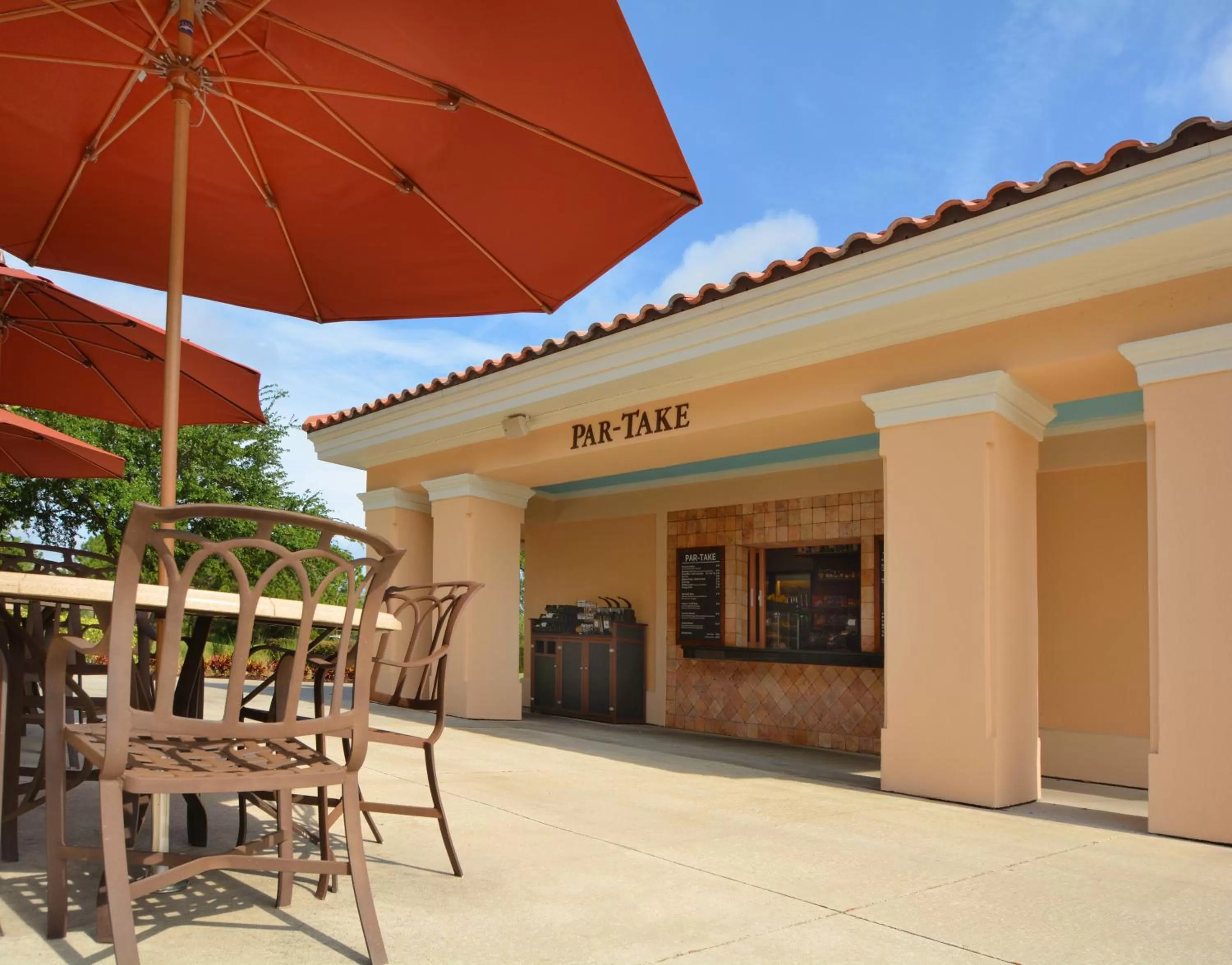 Patio in Rosen Shingle Creek Universal Blvd