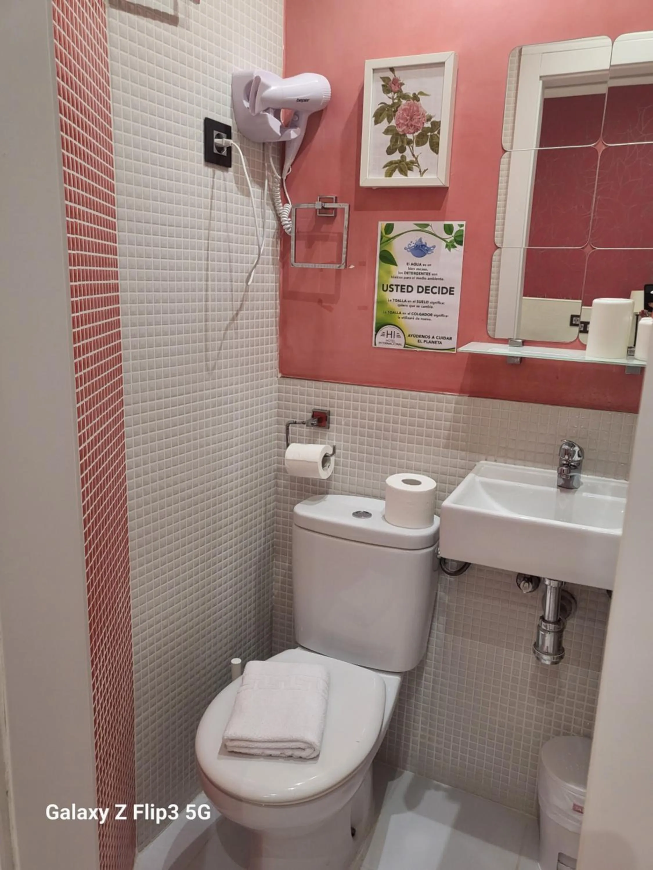 Bathroom in Hostal Inn Madrid