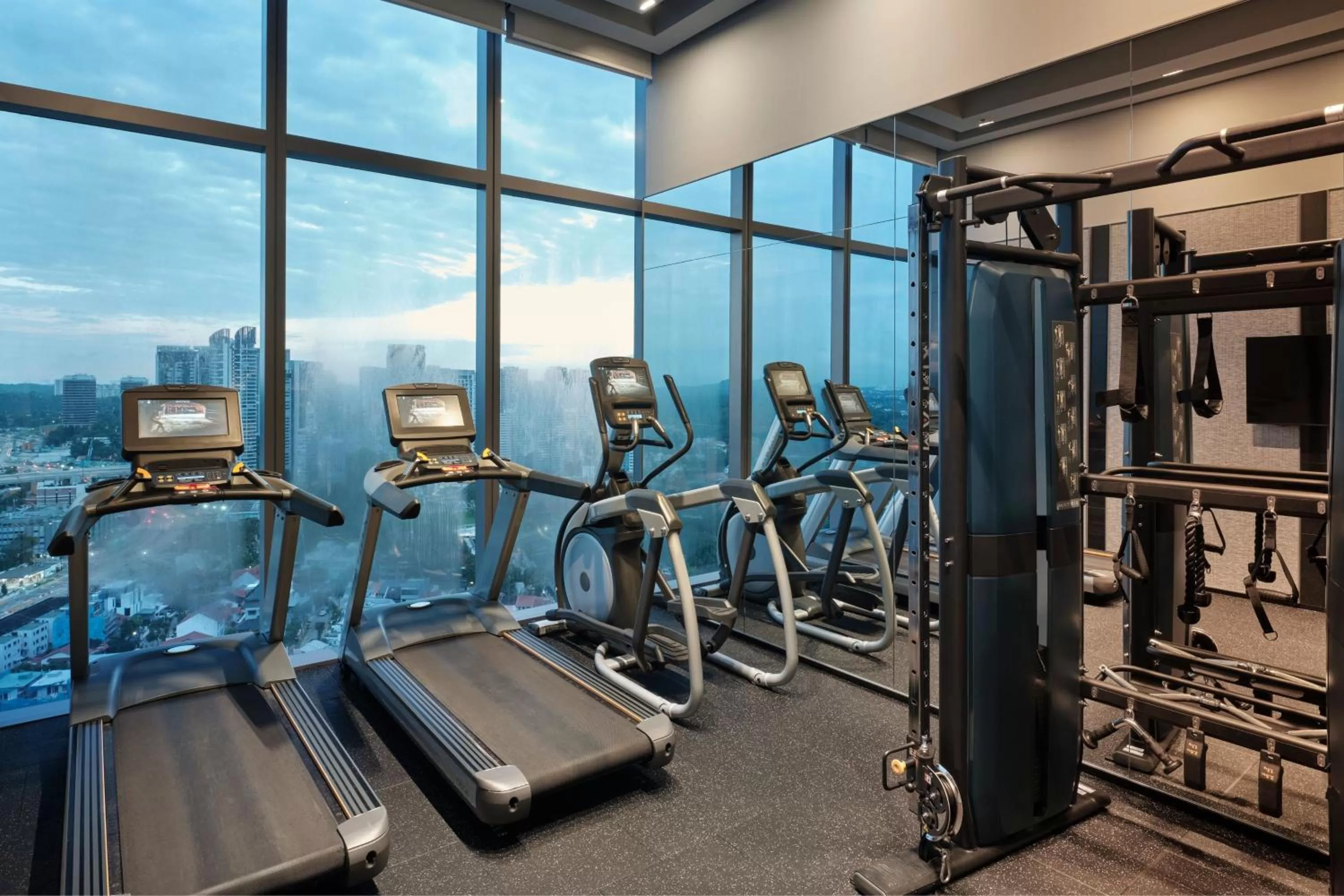 Fitness centre/facilities in Courtyard by Marriott Singapore Novena