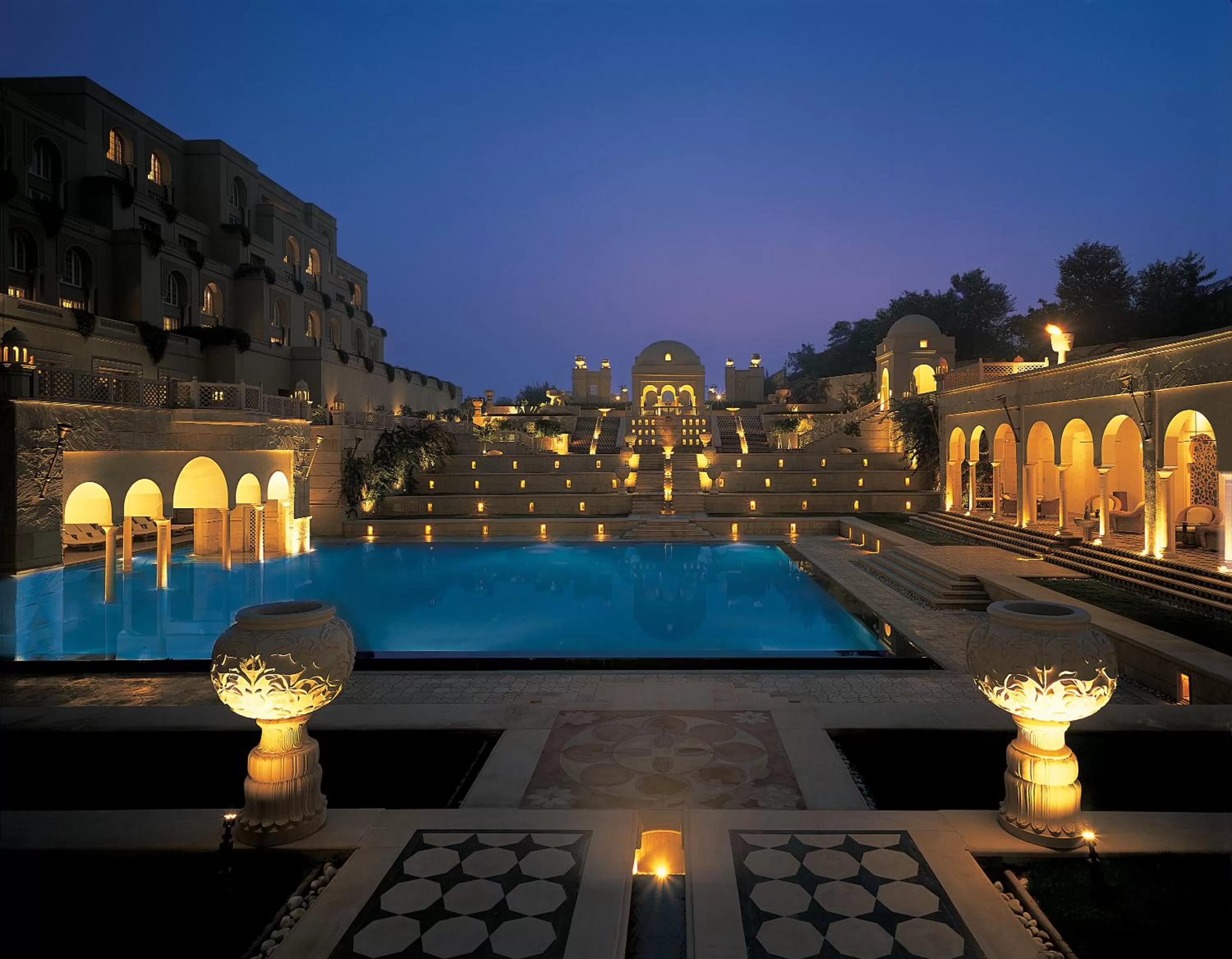 Swimming pool in The Oberoi Amarvilas Agra