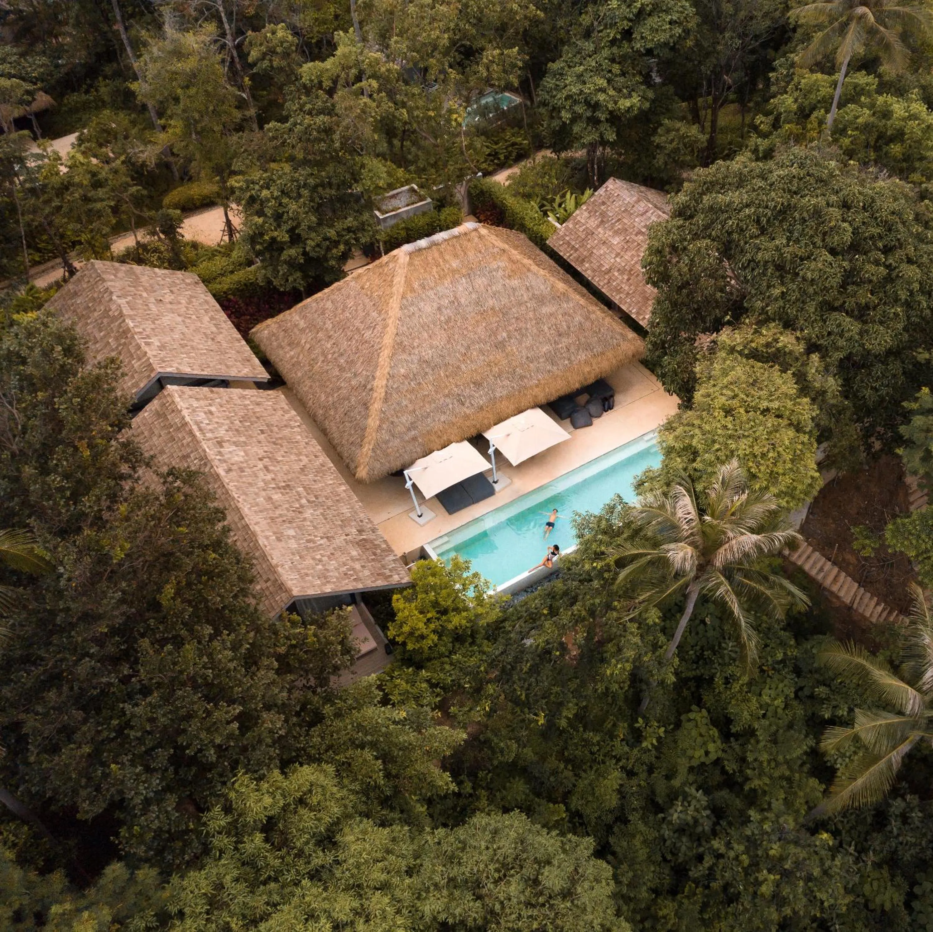 Bird's eye view in Island Escape Burasari