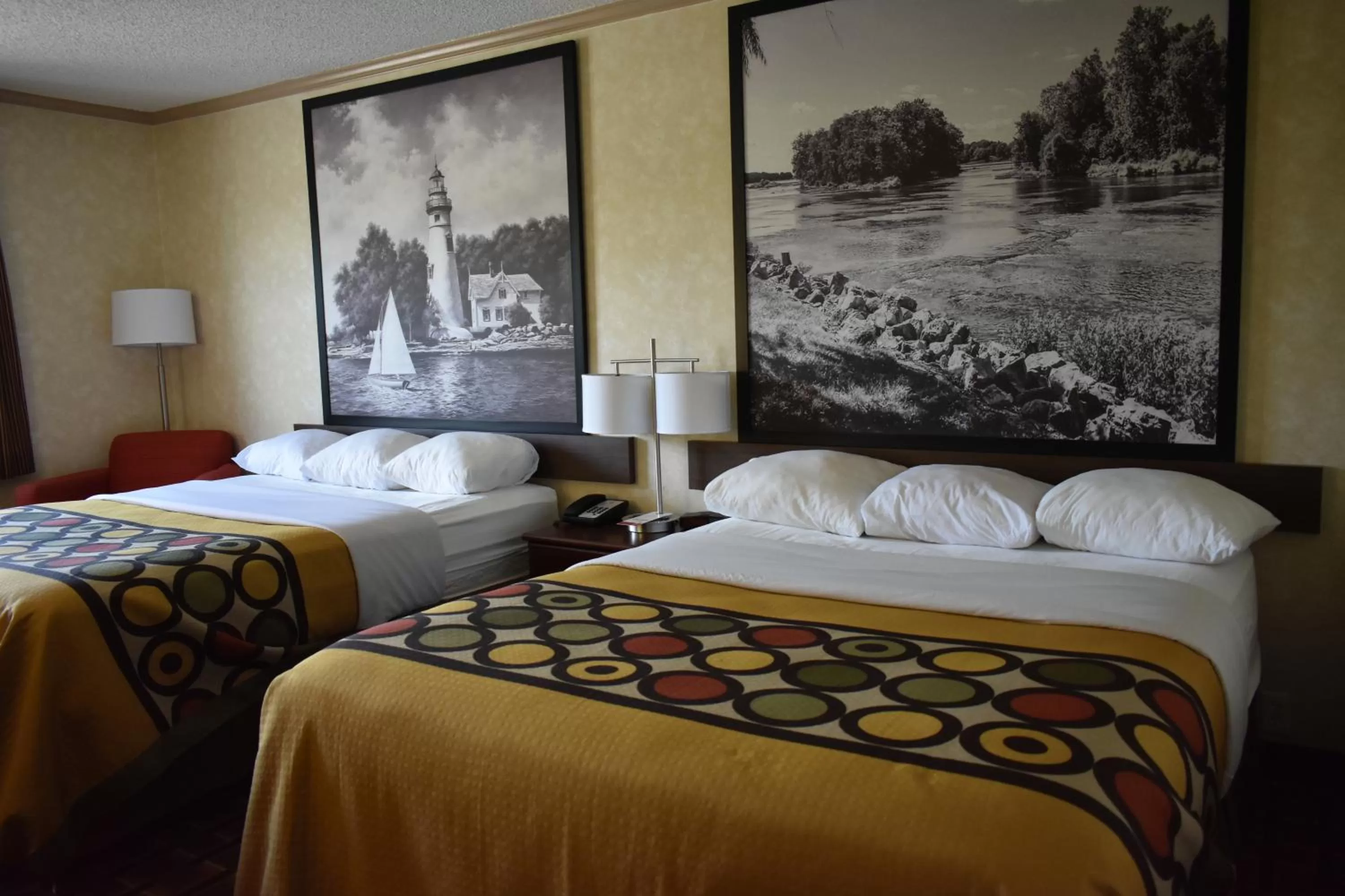 Bed in Super 8 by Wyndham Maumee Perrysburg Toledo Area