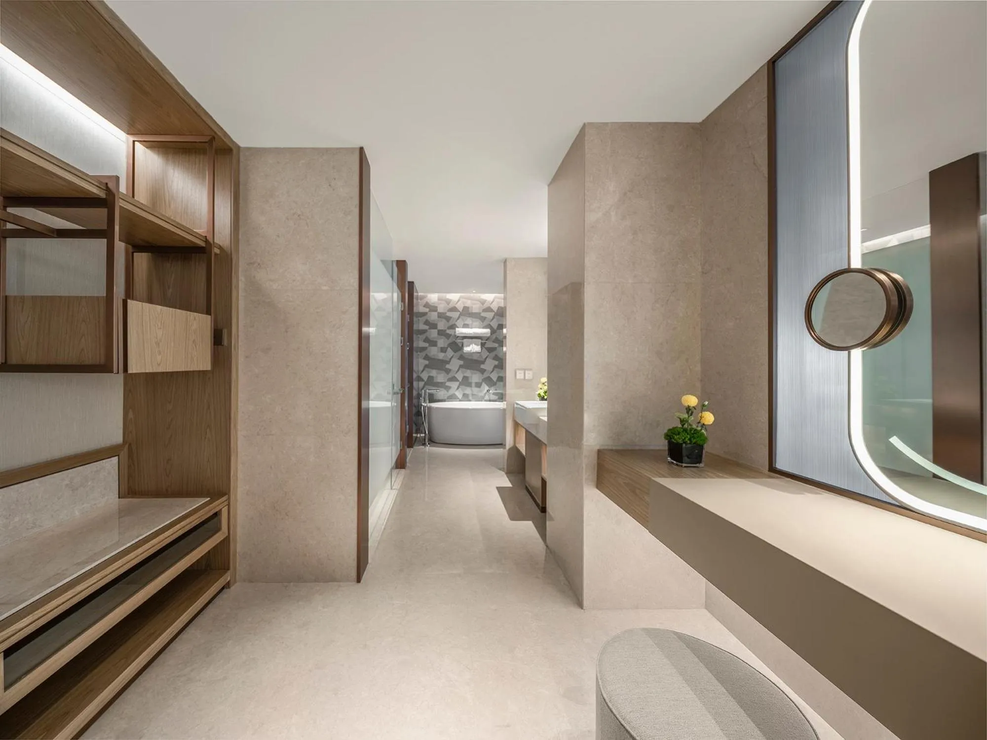 Bathroom, Bed in Holiday Inn Changchun Jingyue by IHG