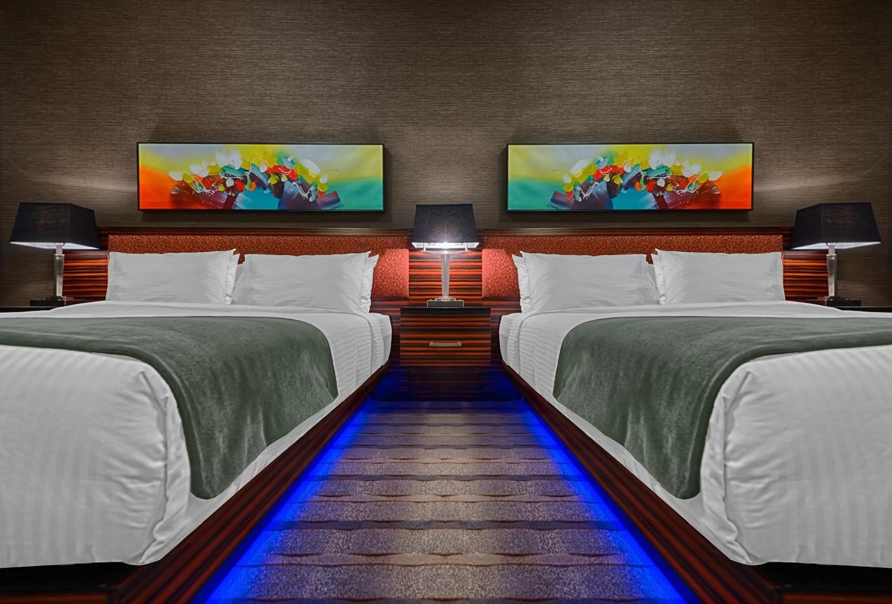 Bed in Hotel Clique Calgary Airport