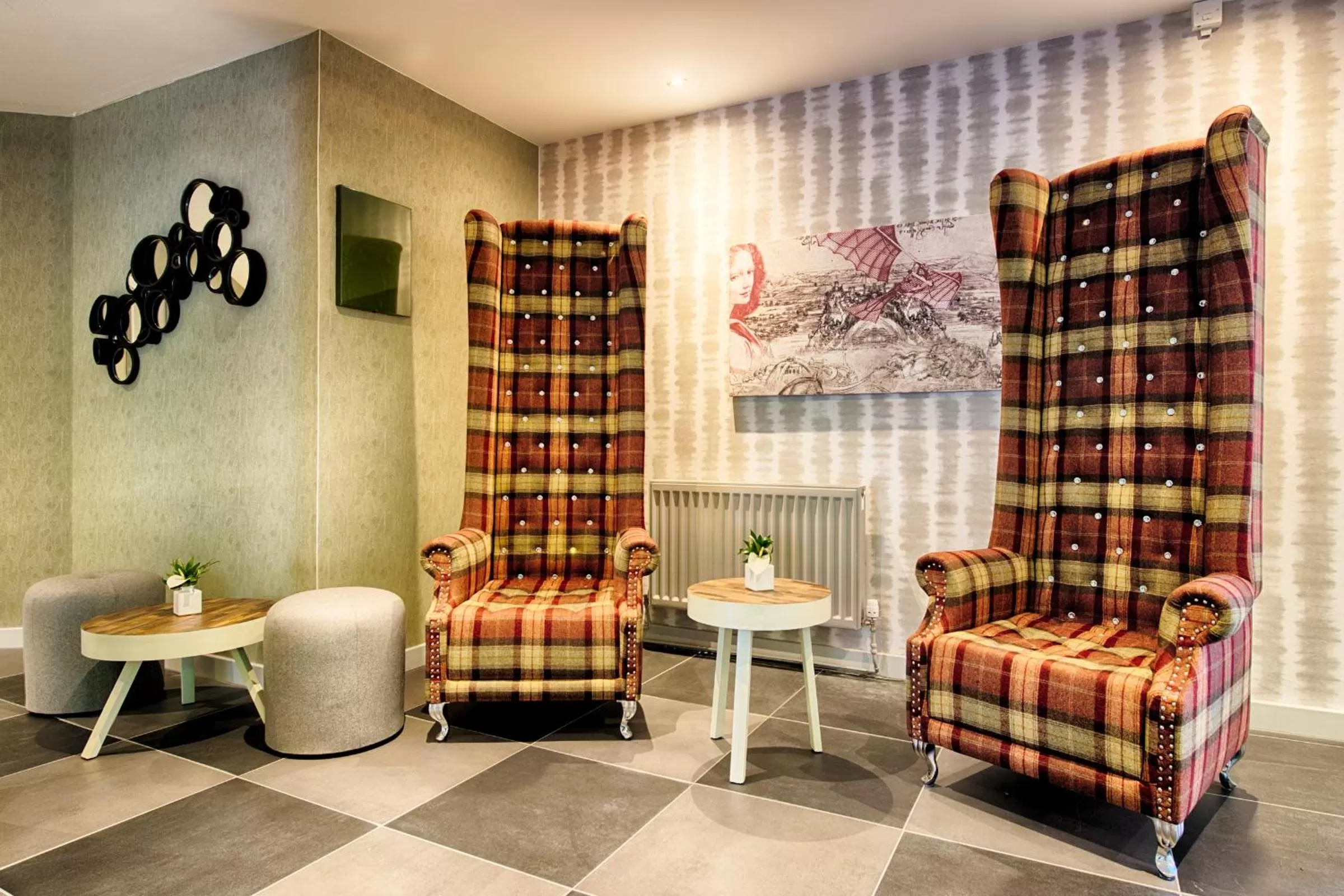 Lobby or reception in Leonardo Hotel Edinburgh Haymarket