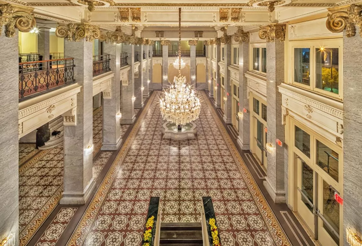 Bird's eye view in Hotel Bentley