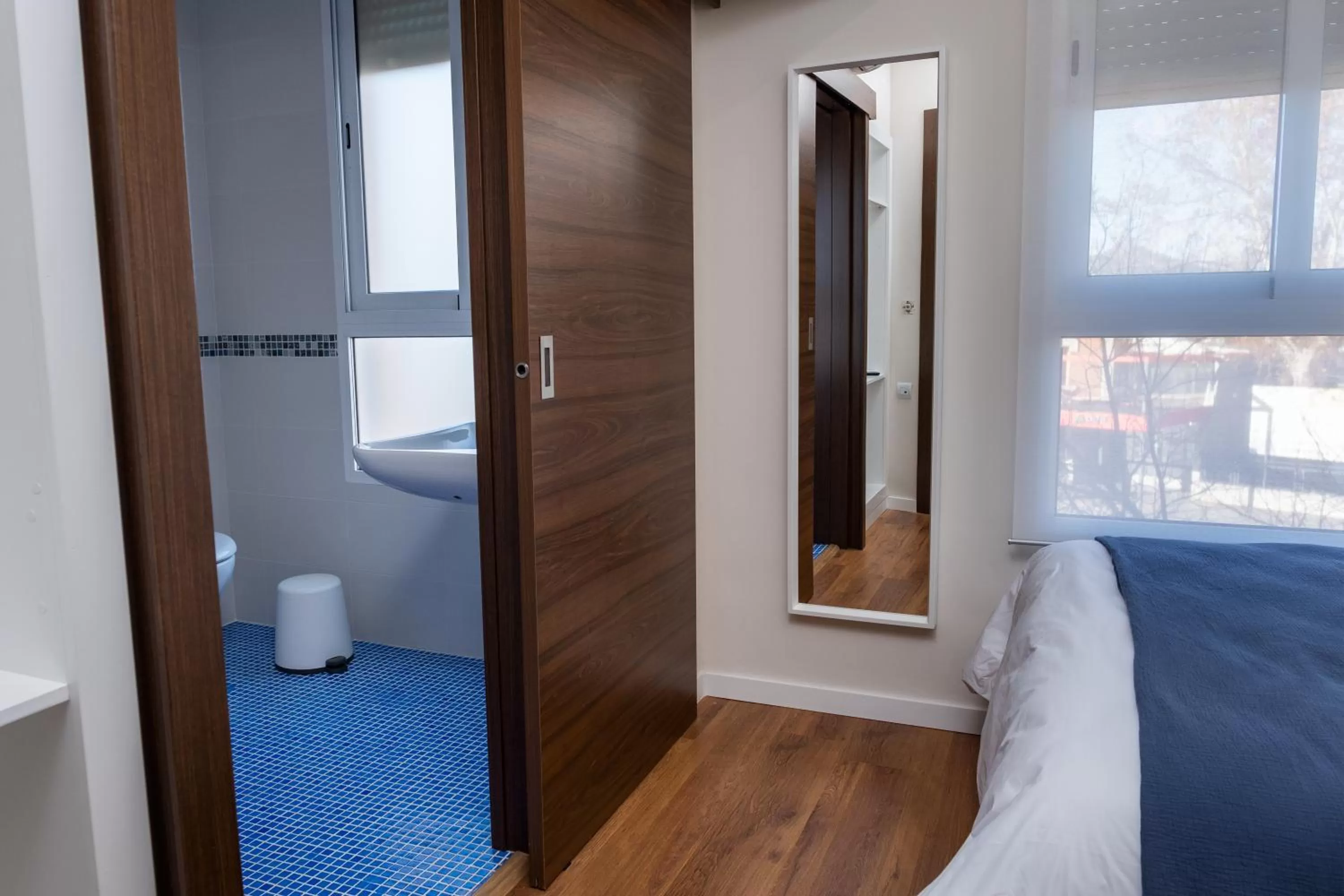 Bed in Hotel Bienvenidos Rooms Xàtiva