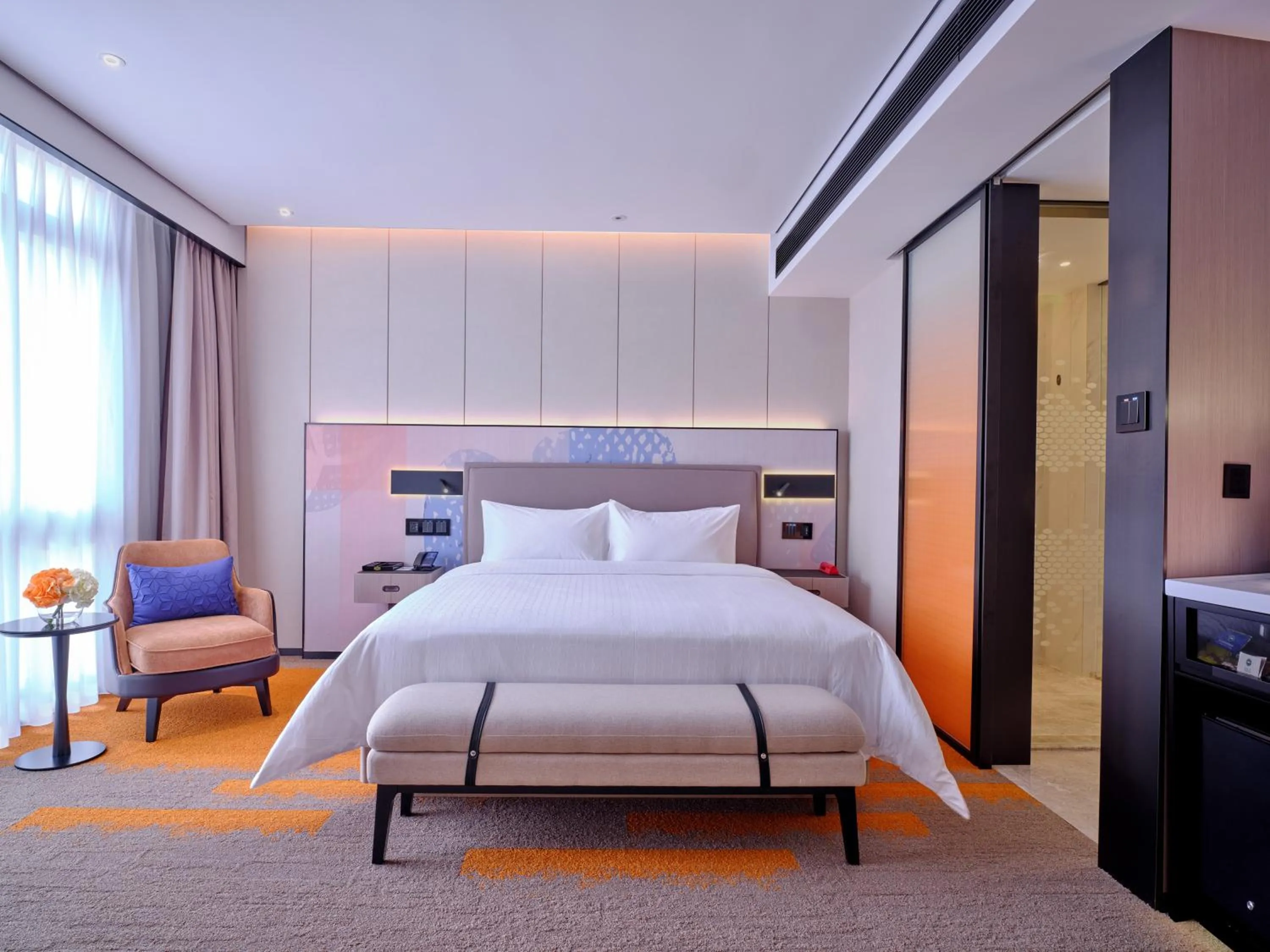 Bed in Hampton by Hilton Shenzhen North Station