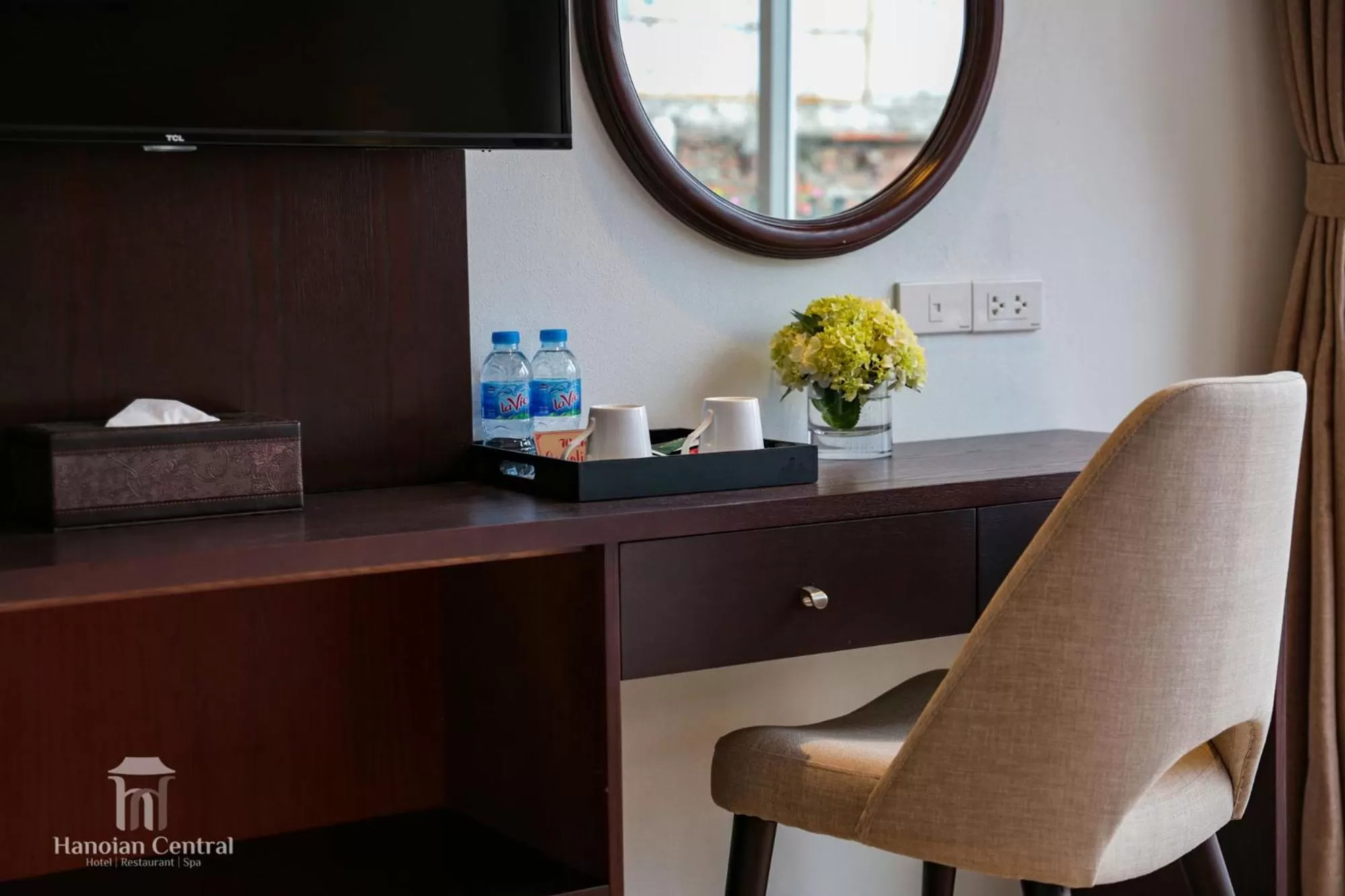 Seating area in Hanoian Central Hotel & Spa