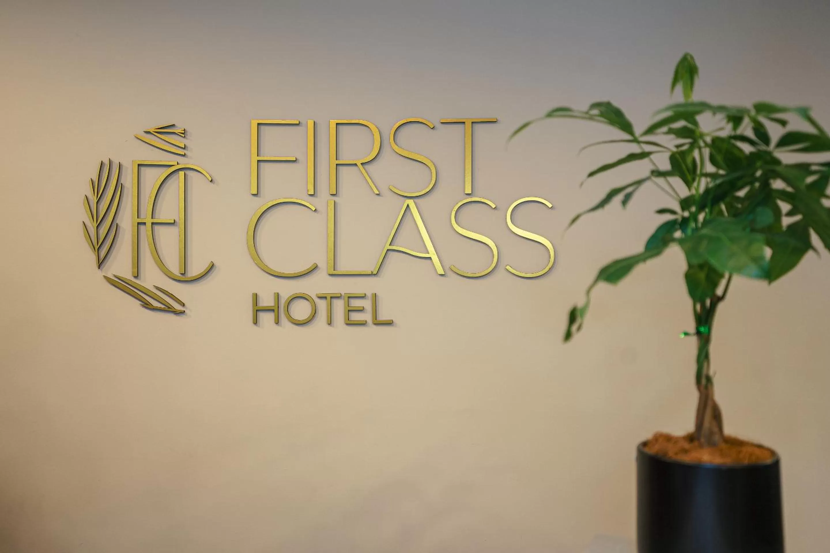 Logo/Certificate/Sign in First Class Hotel