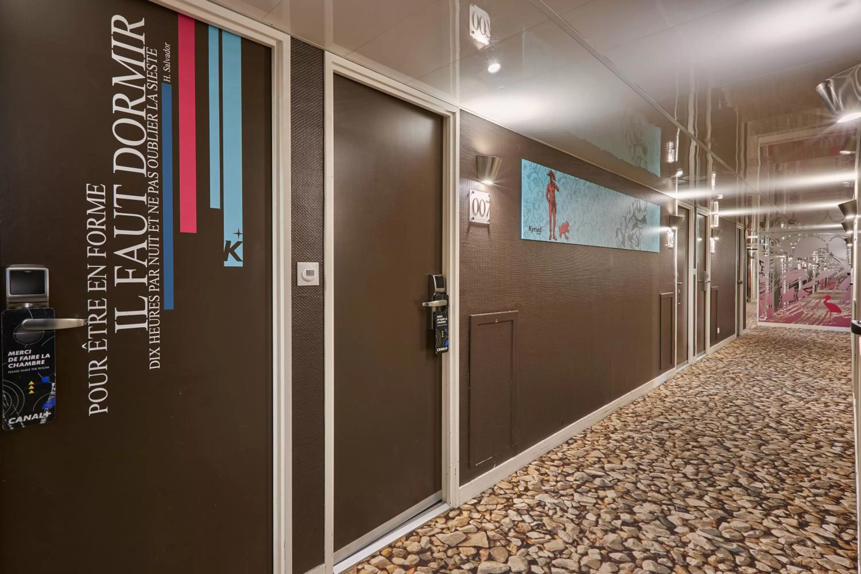 Decorative detail in Kyriad La Roche Sur Yon