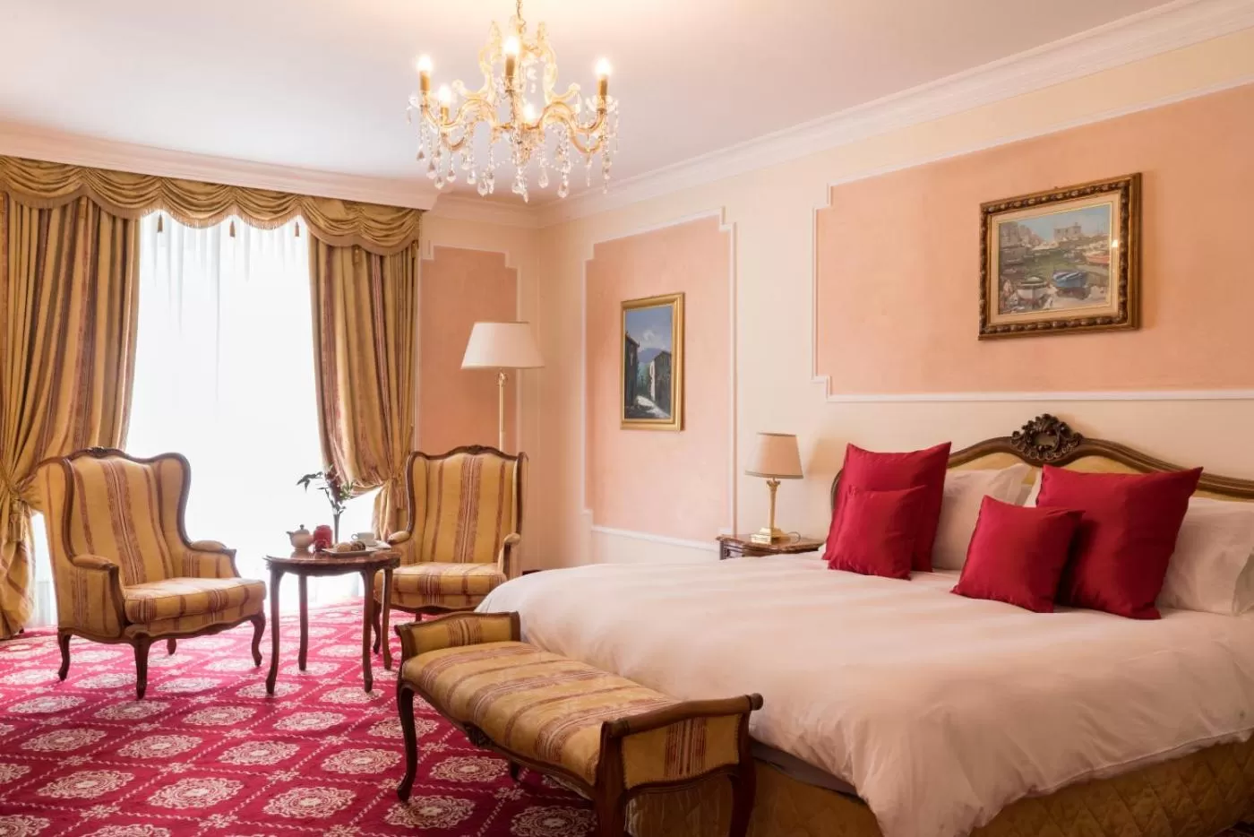 Bed in Abano Grand Hotel