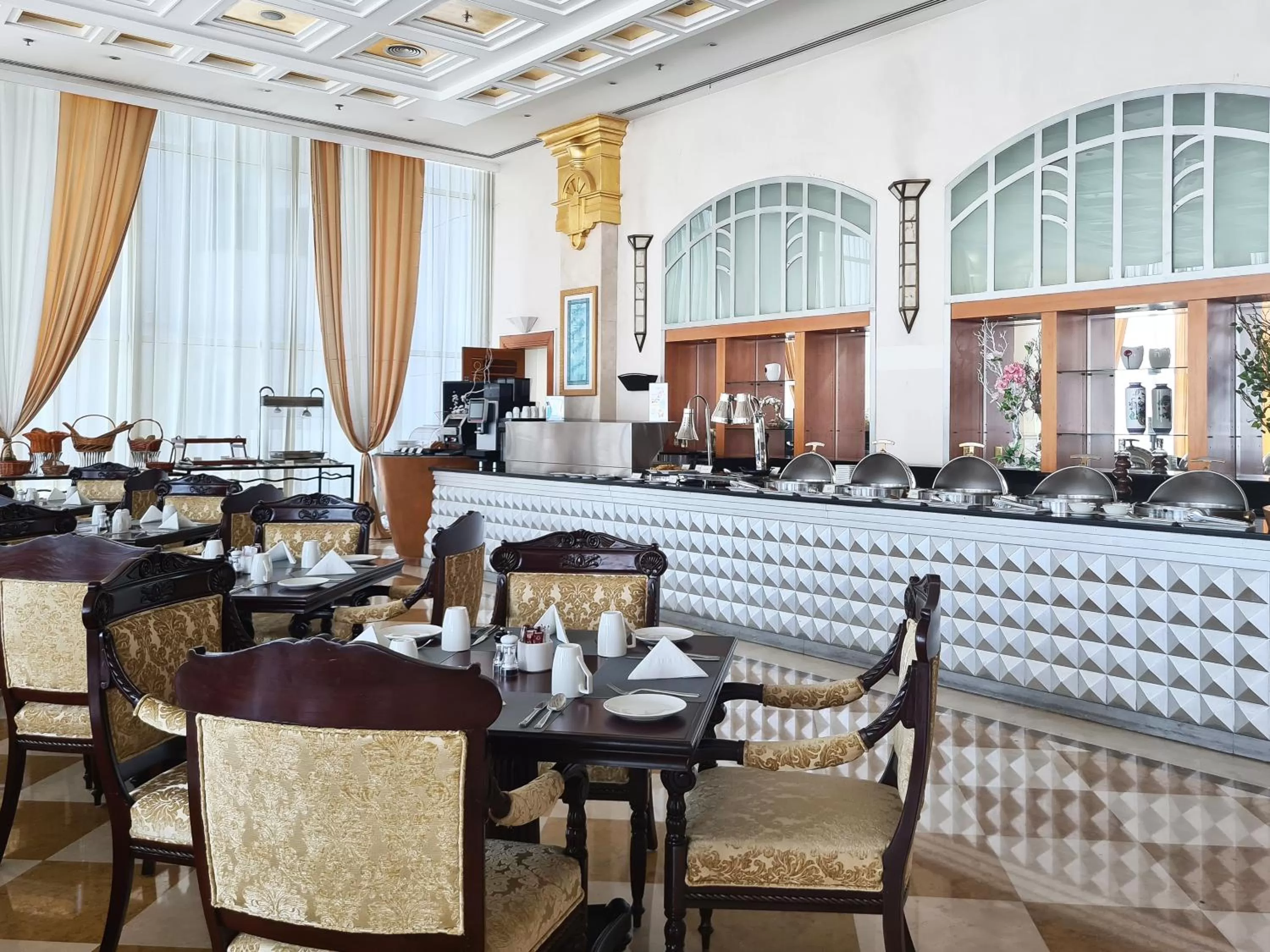 Buffet breakfast in Corniche Hotel Sharjah
