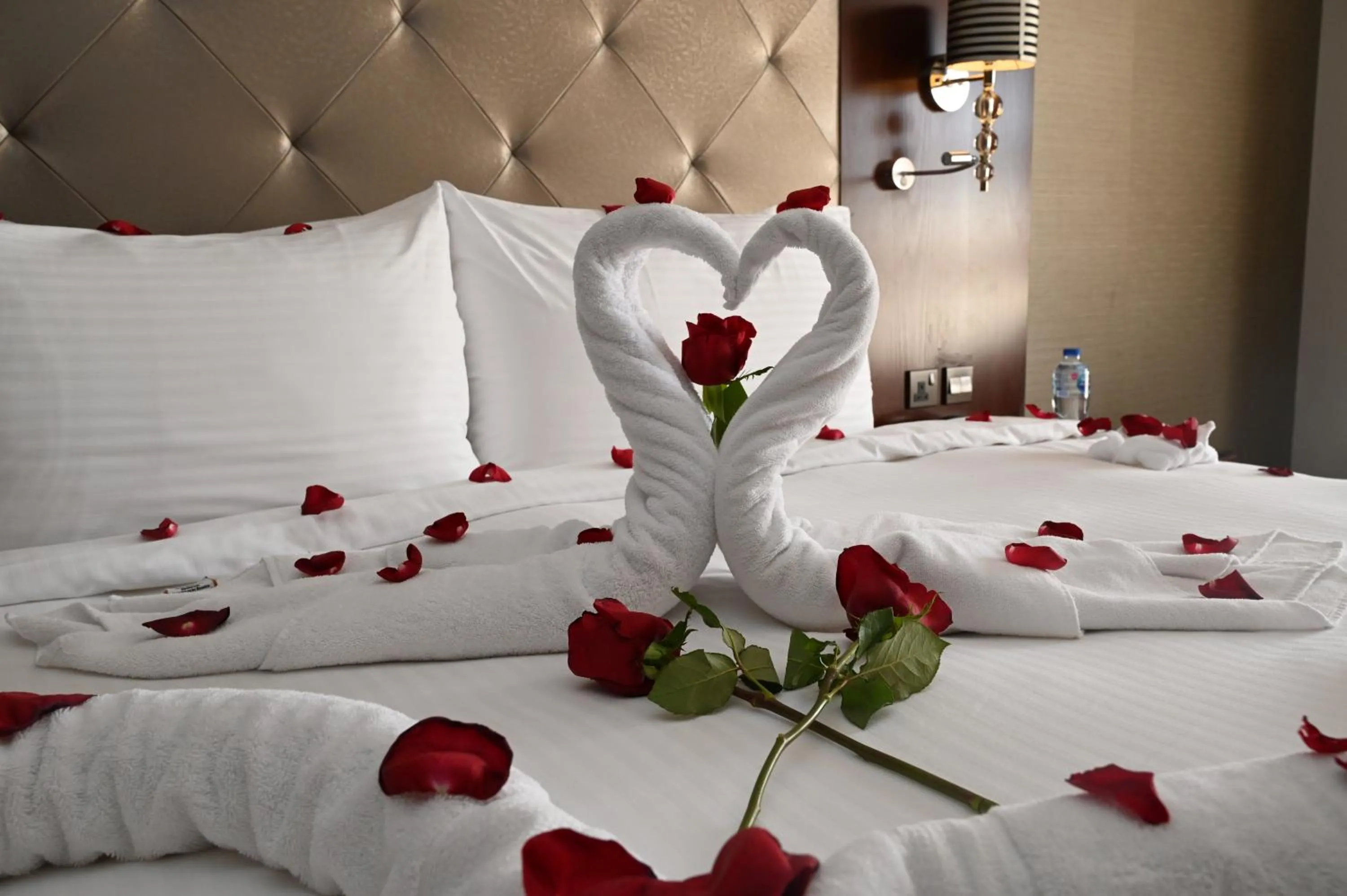 Bed in Dar Al Taqwa Hotel