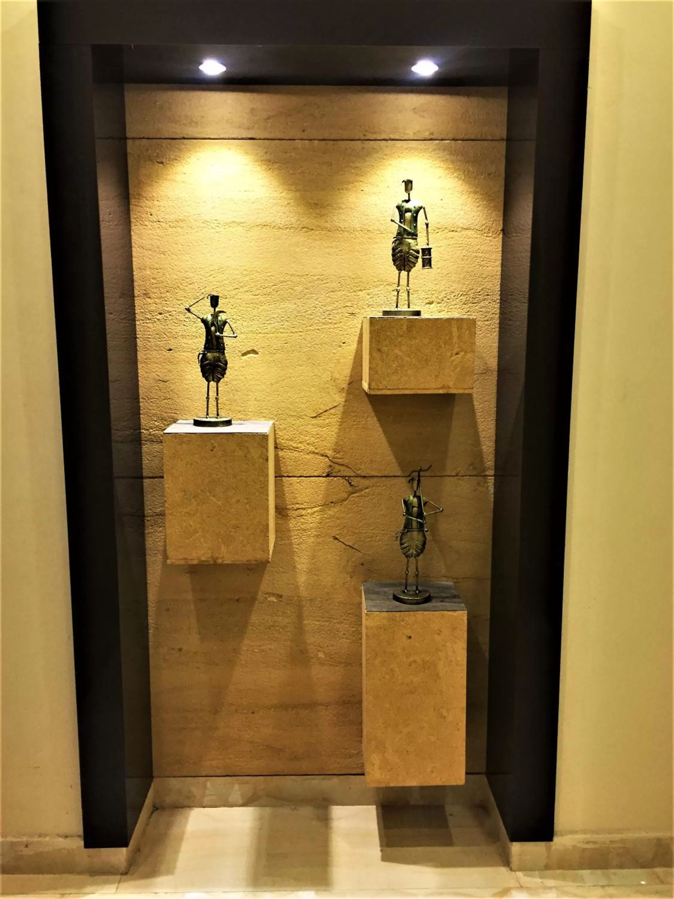 View (from property/room), Bathroom in Hotel Bharat