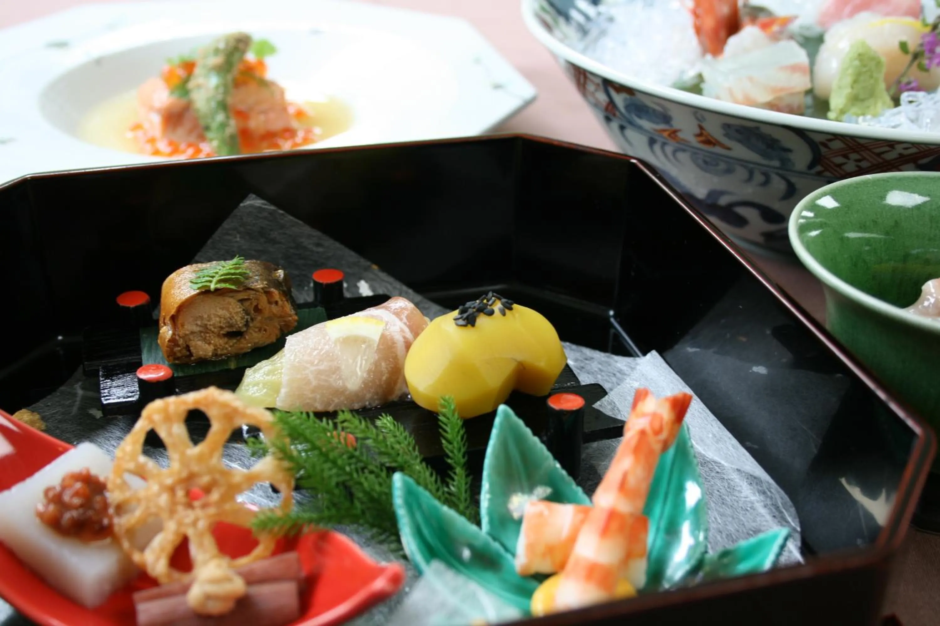 Food close-up in Senkyoro