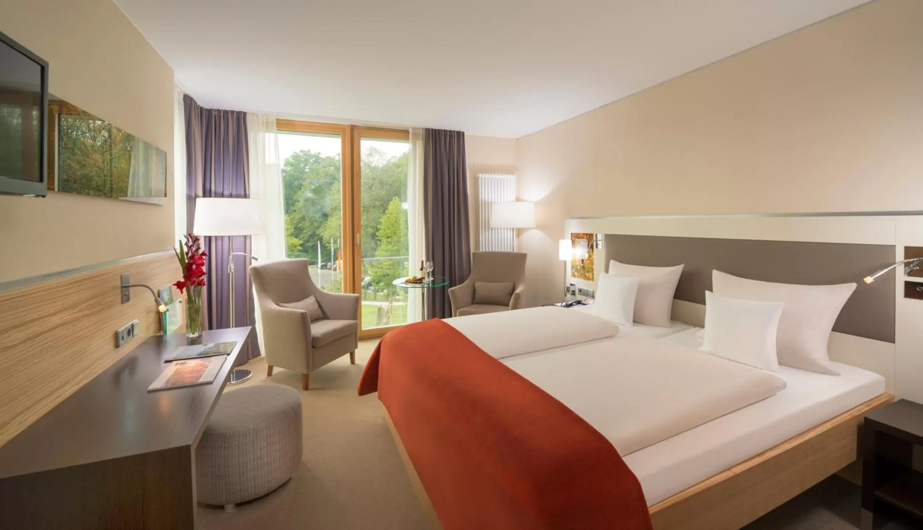 Classic Double Room in Dorint Thermenhotel Freiburg Classic Double Room in Dorint Thermenhotel Freiburg