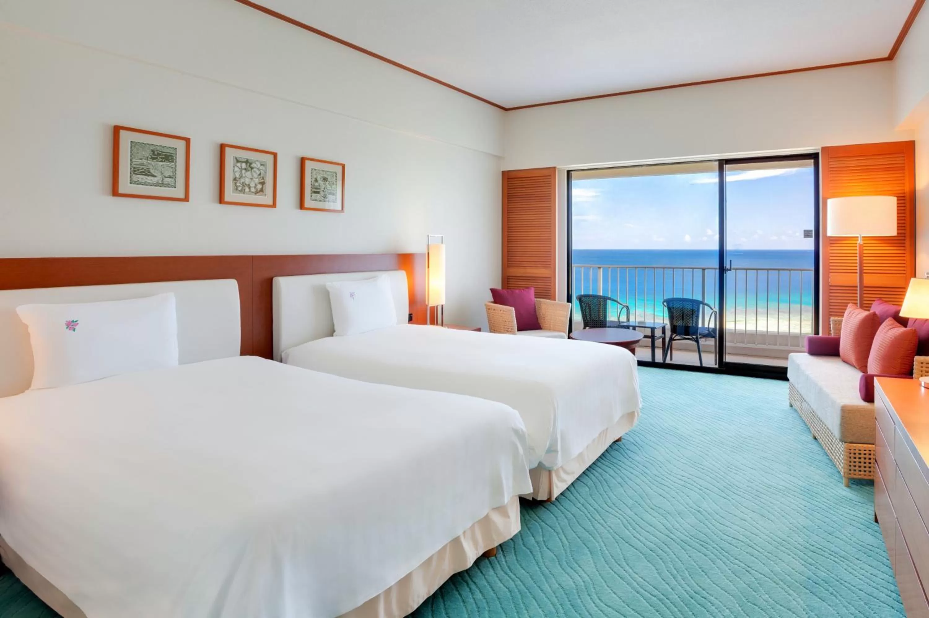 Photo of the whole room, Bed in Hotel Nikko Guam