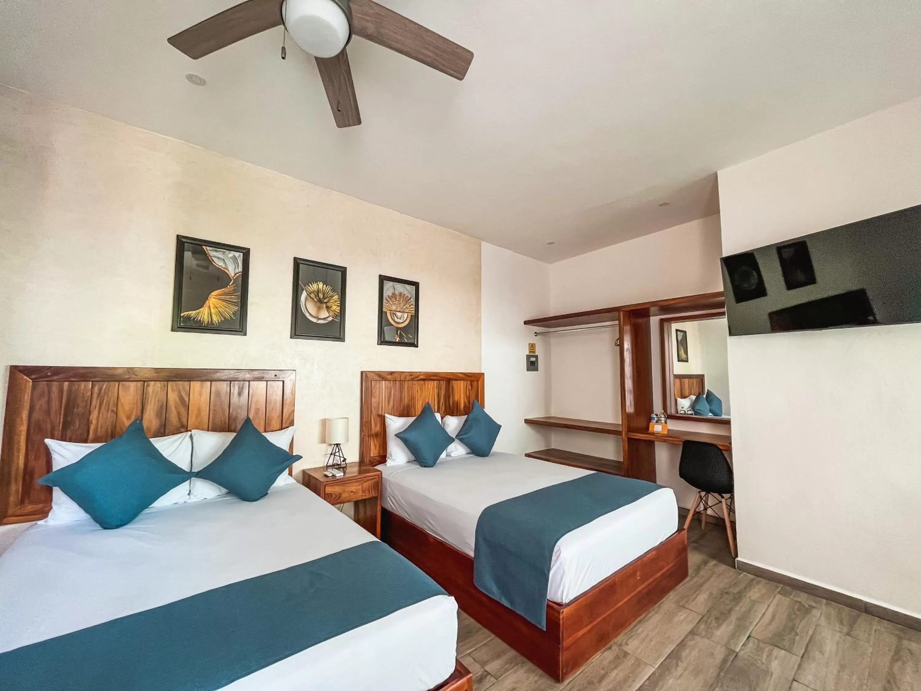 Bed in HOTEL KOOKAY VALLADOLID