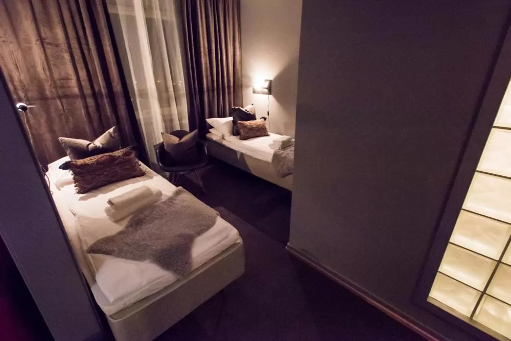 Bed in Breidablikk Guesthouse