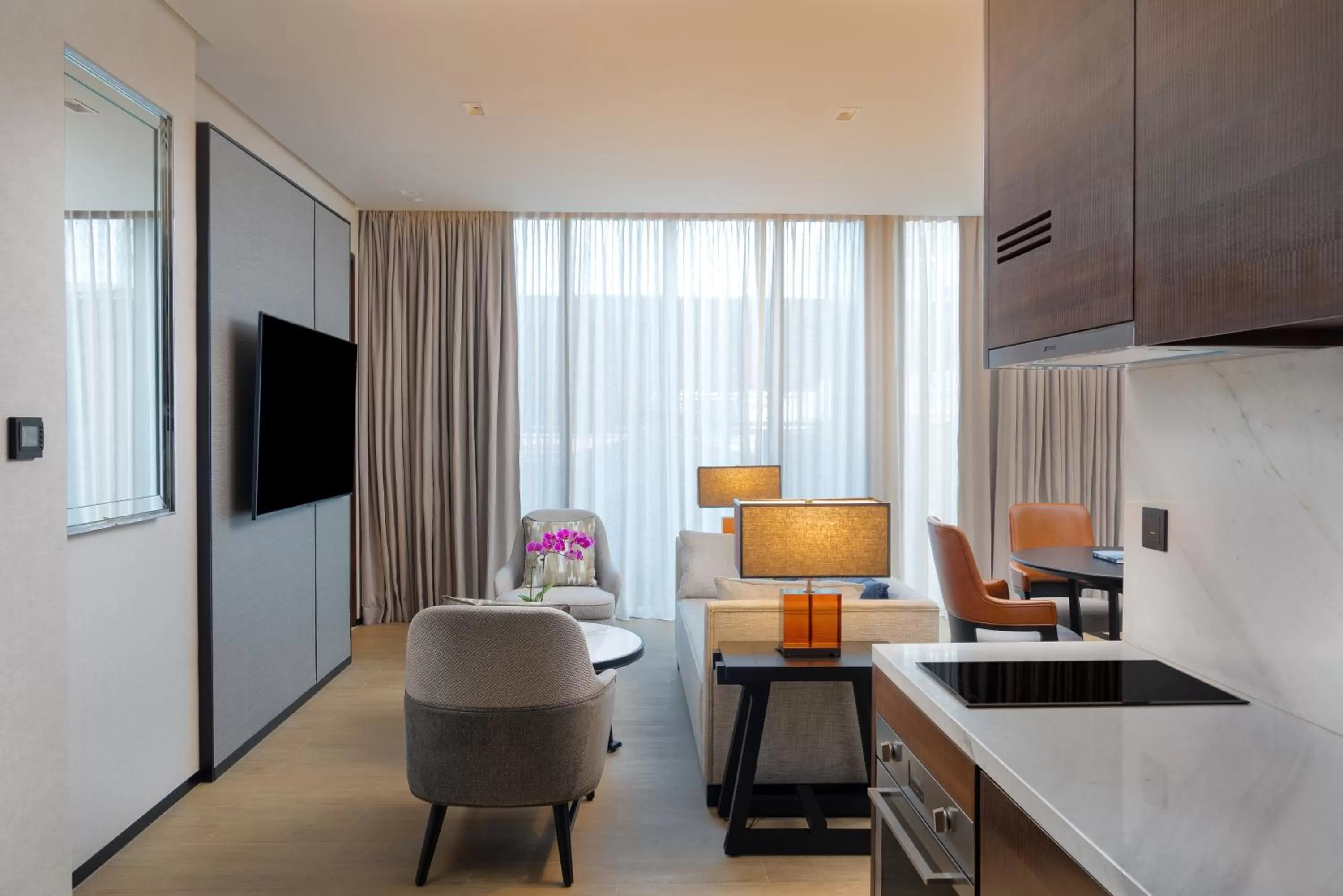 Living room in Hyatt Regency Phnom Penh