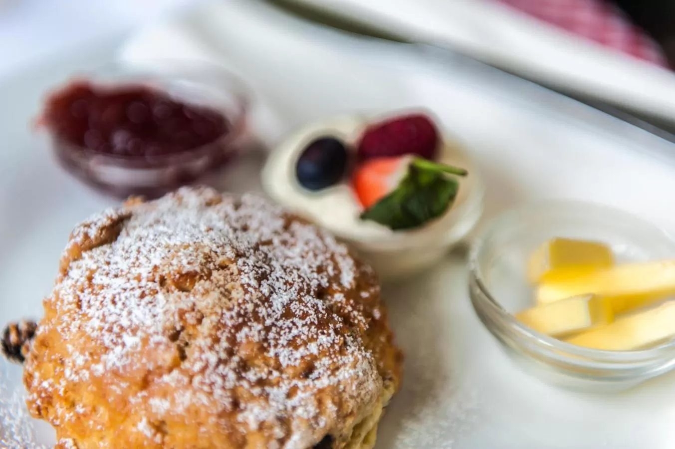 Food close-up in Blarney Castle Hotel