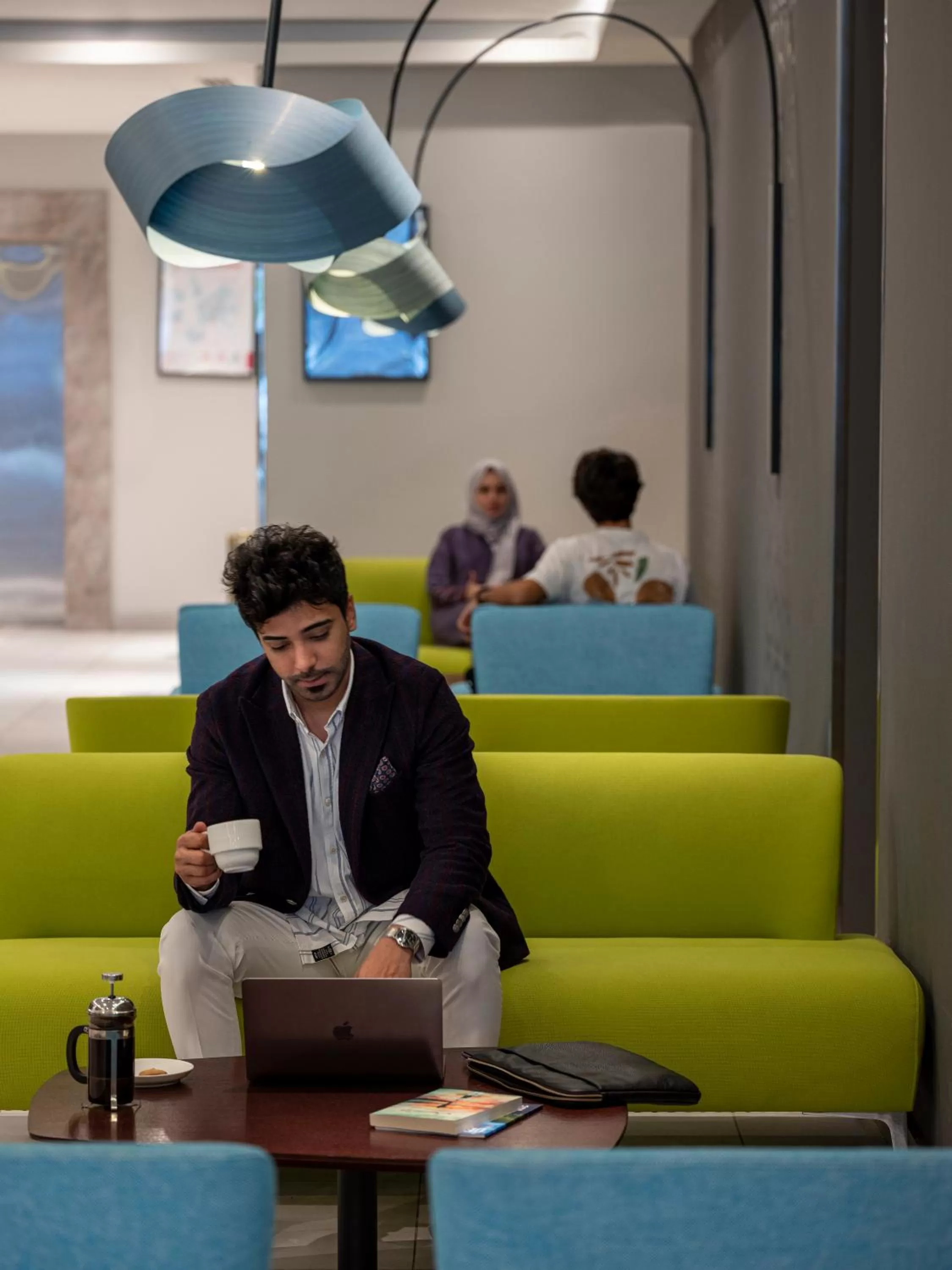 Lobby or reception in Adagio Aparthotel Jeddah Malik Road