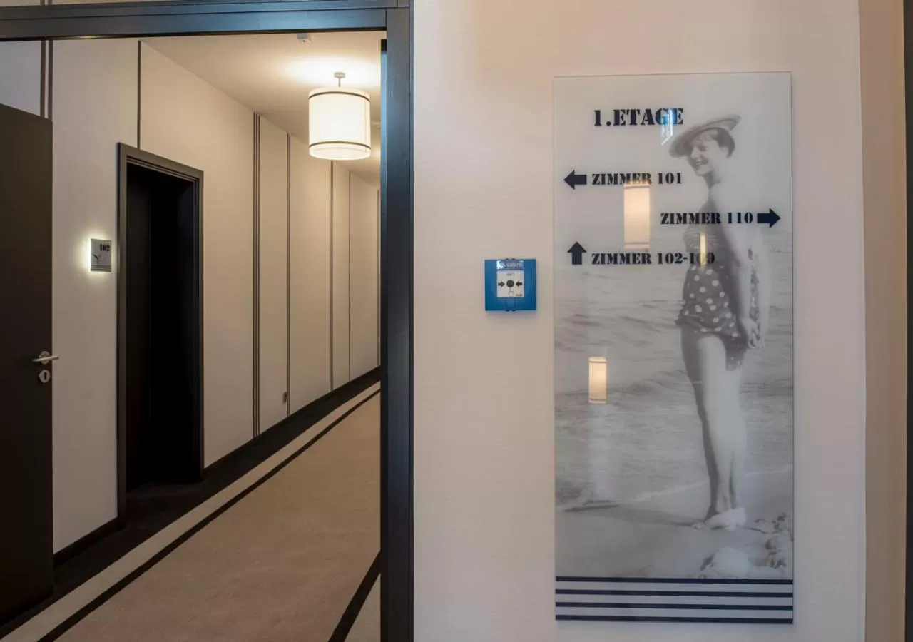 Decorative detail in Hotel Am Leuchtturm