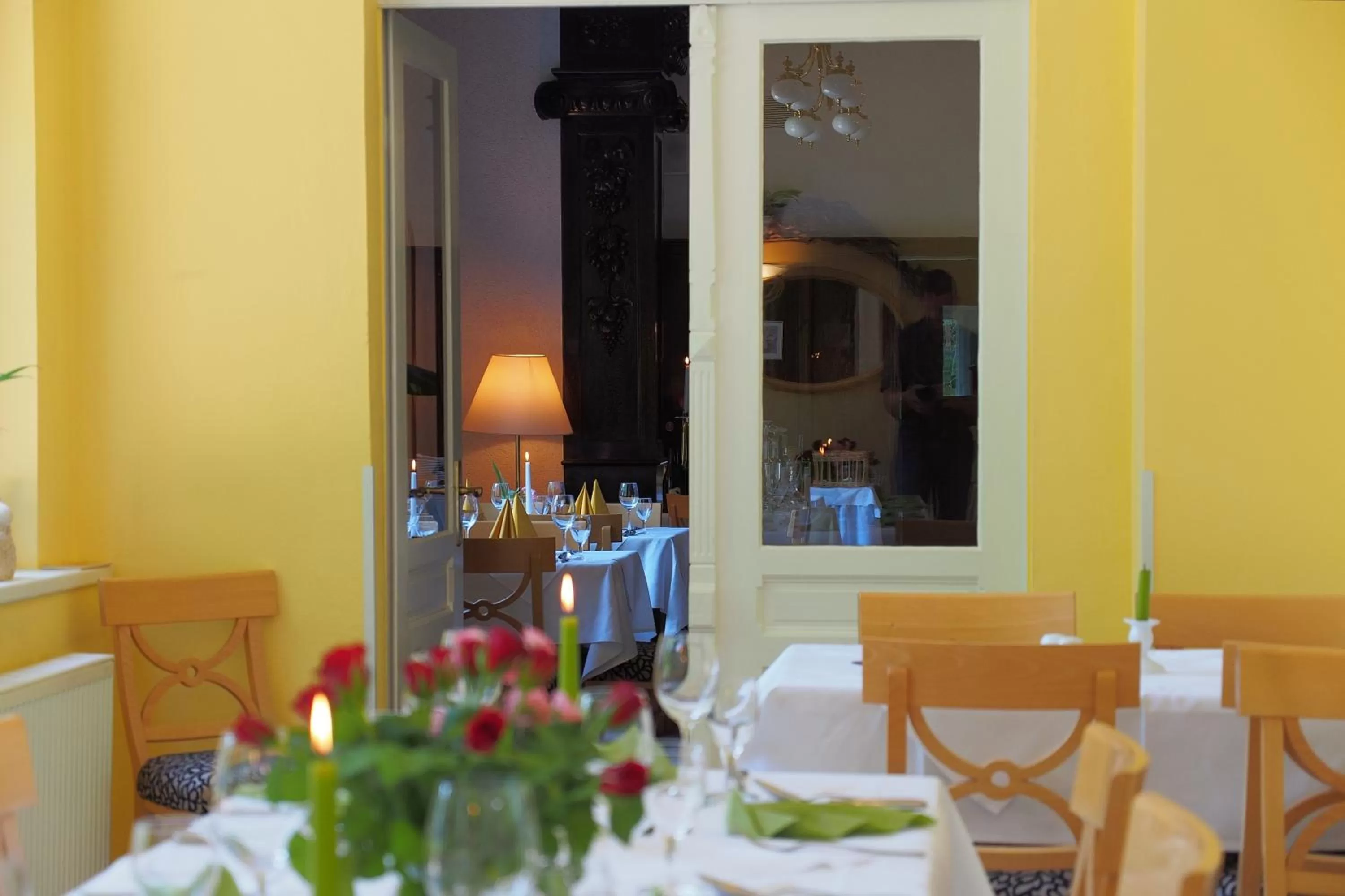 Restaurant/places to eat in Hotel Schlossvilla Derenburg