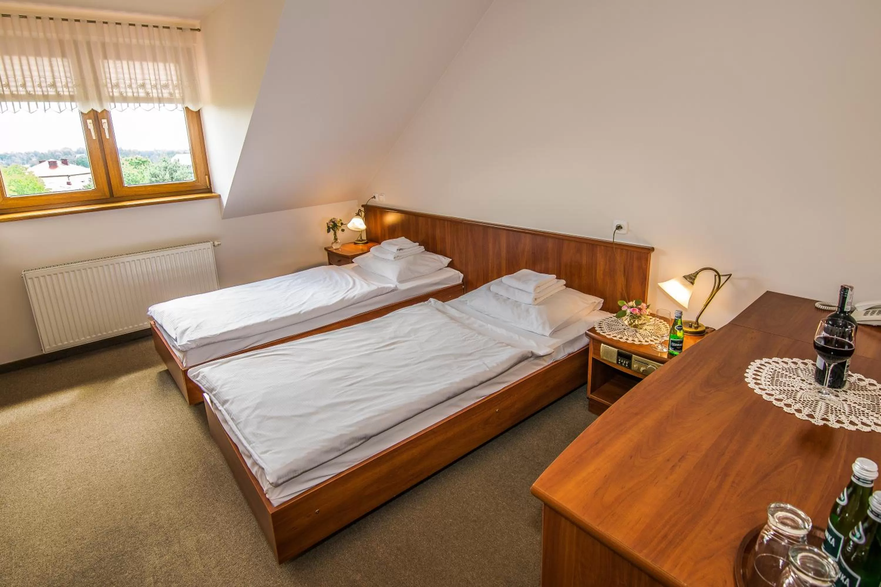 Bed in Gościniec Na Rozdrożu