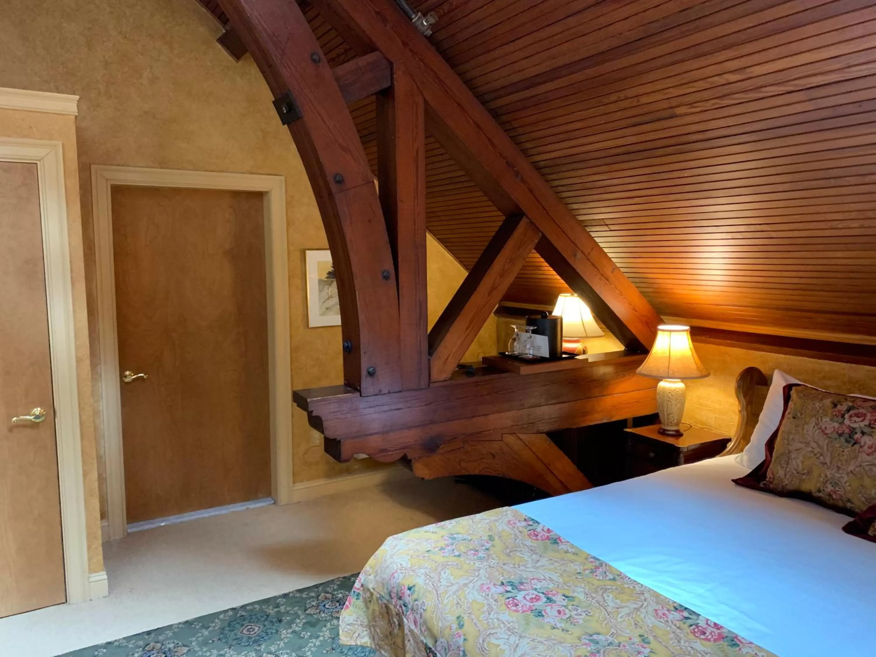 Bed in Belfry Inn and Bistro