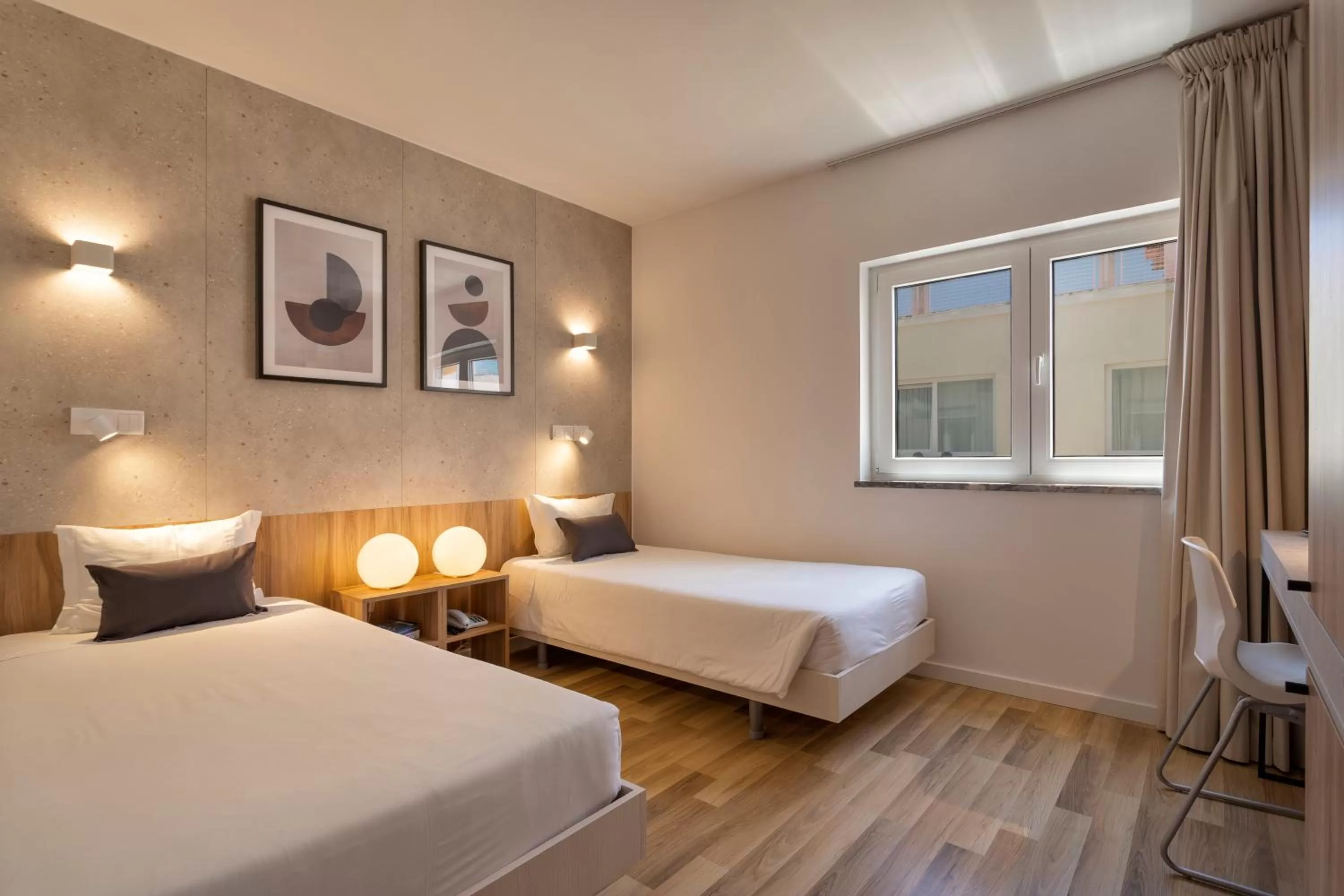 Photo of the whole room, Bed in Hotel Made Inn