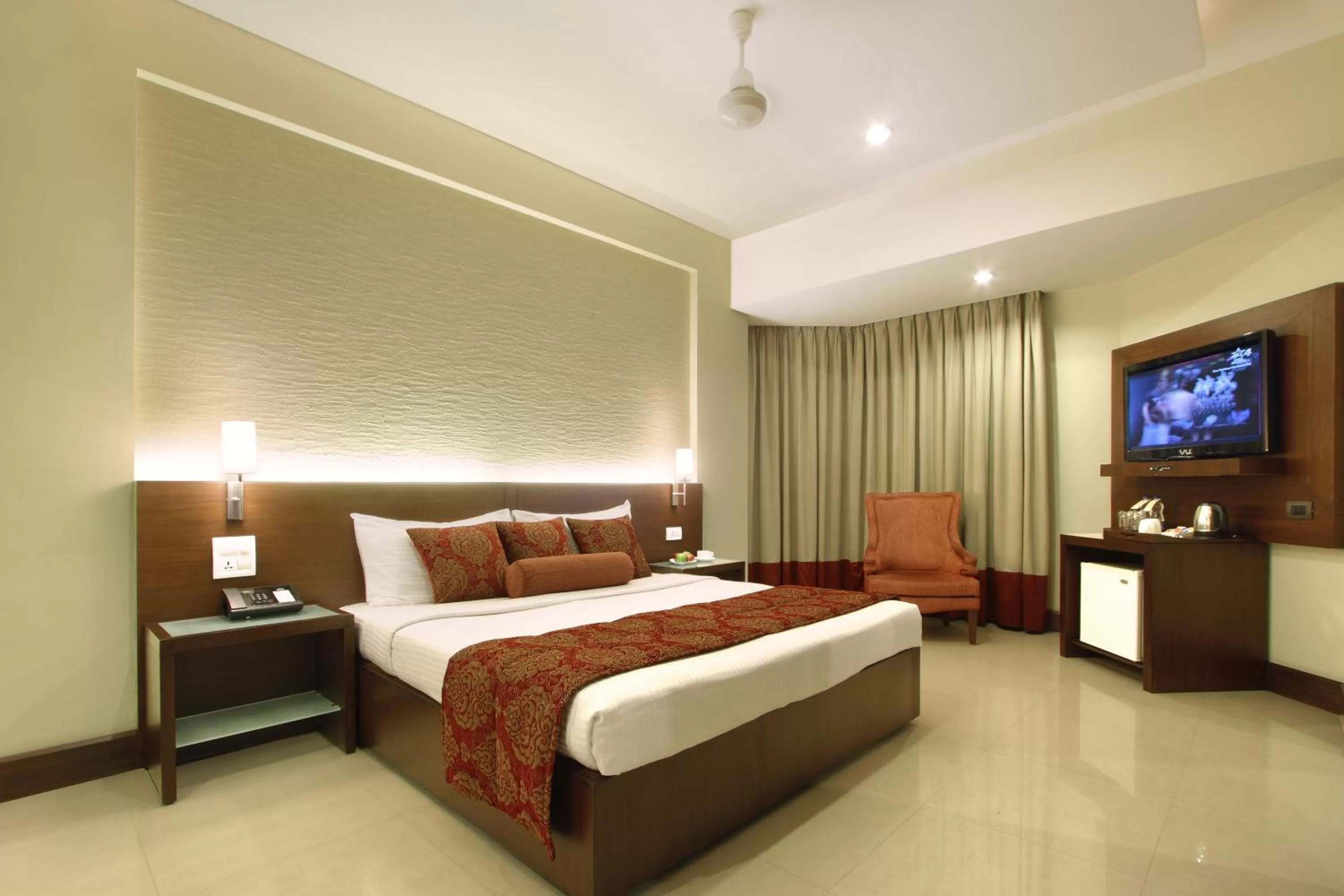 Photo of the whole room, Bed in Hotel Express Residency Vadodara