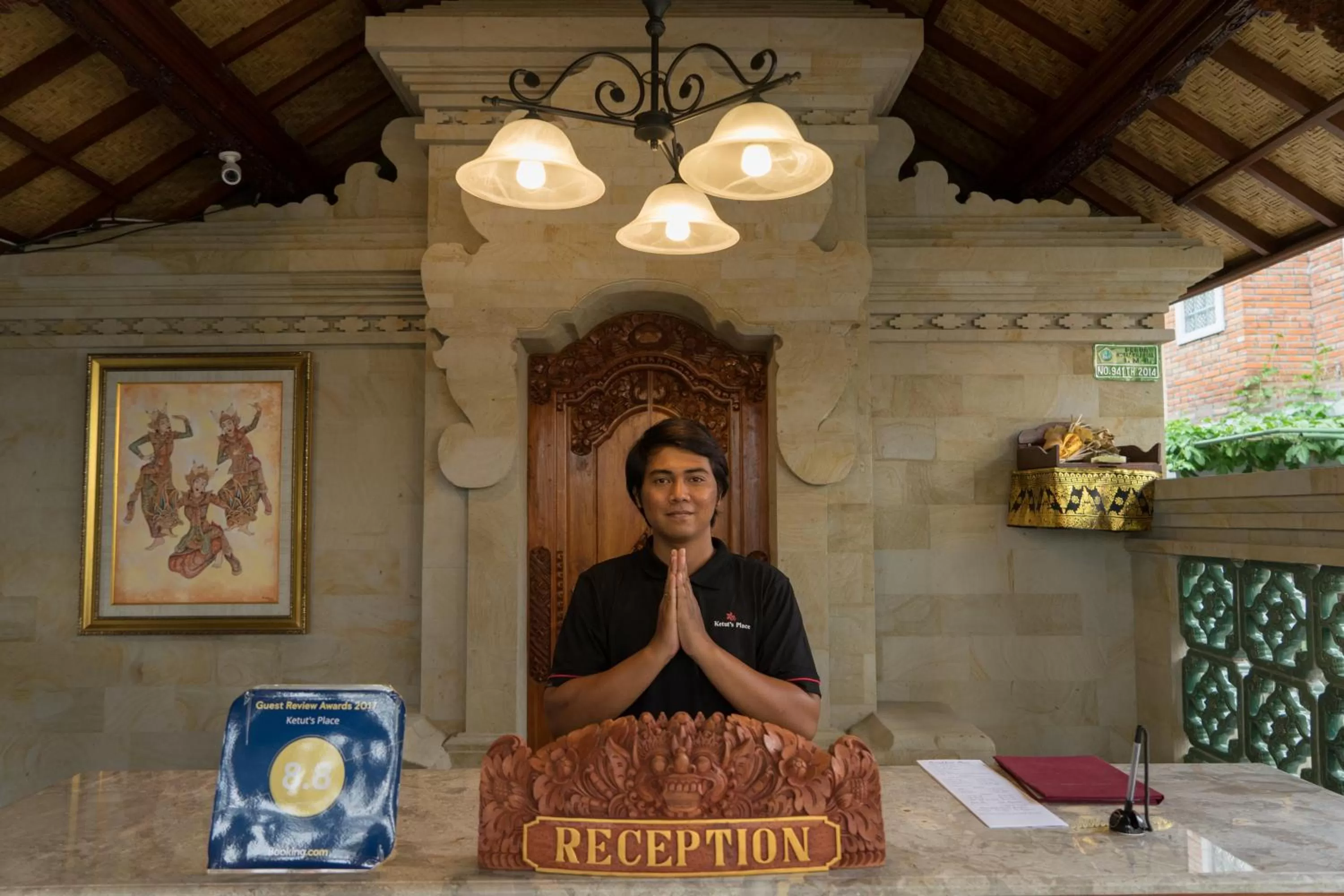 Lobby or reception in Ketut's Place Cottage Ubud