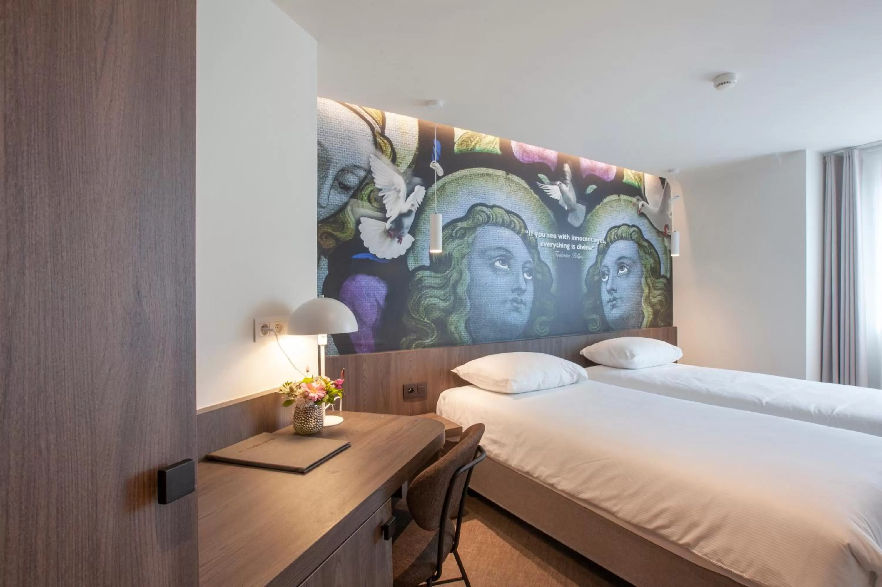 Bed in Hotel The Shepherd