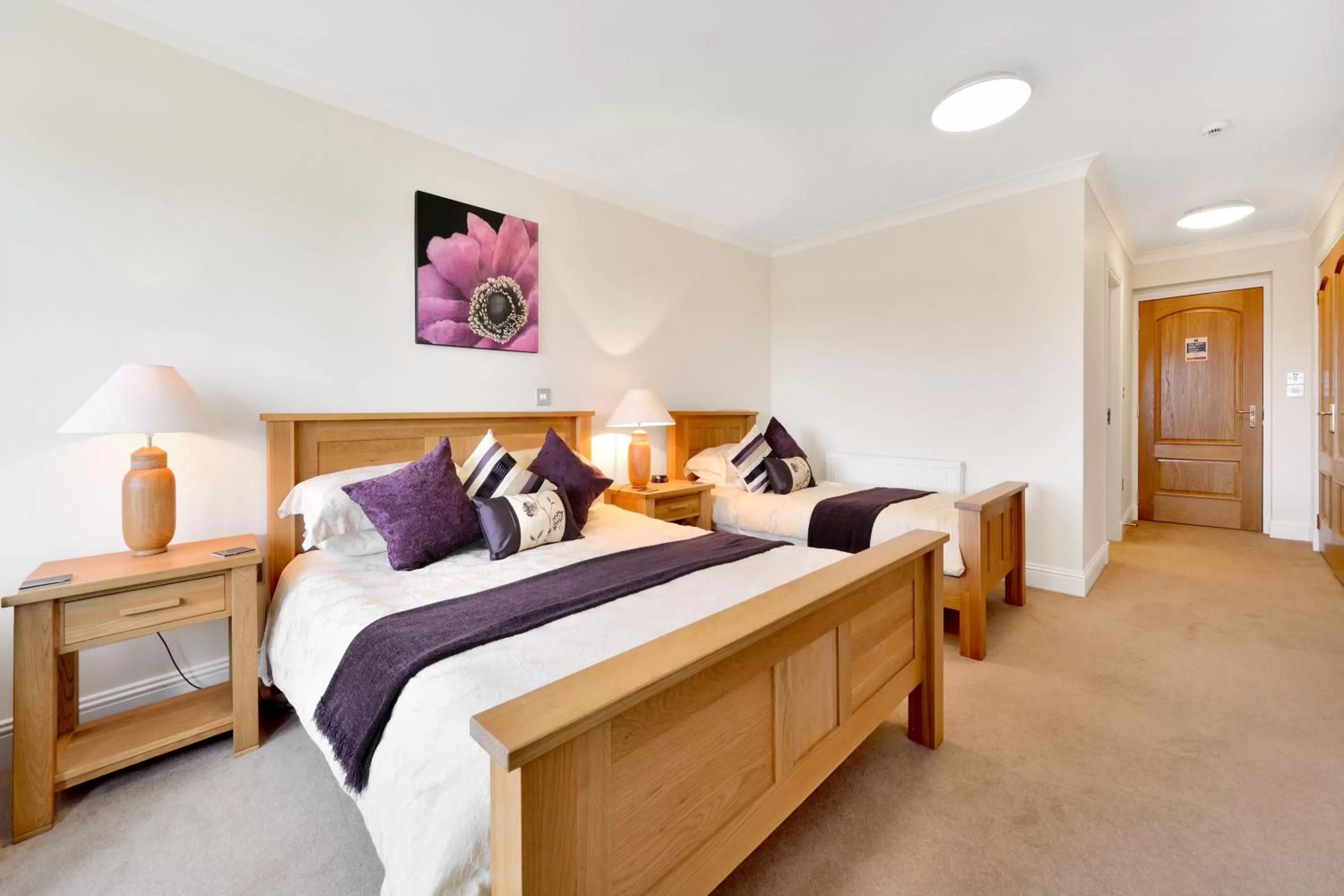 Bed in Peggyslea Farm B&B