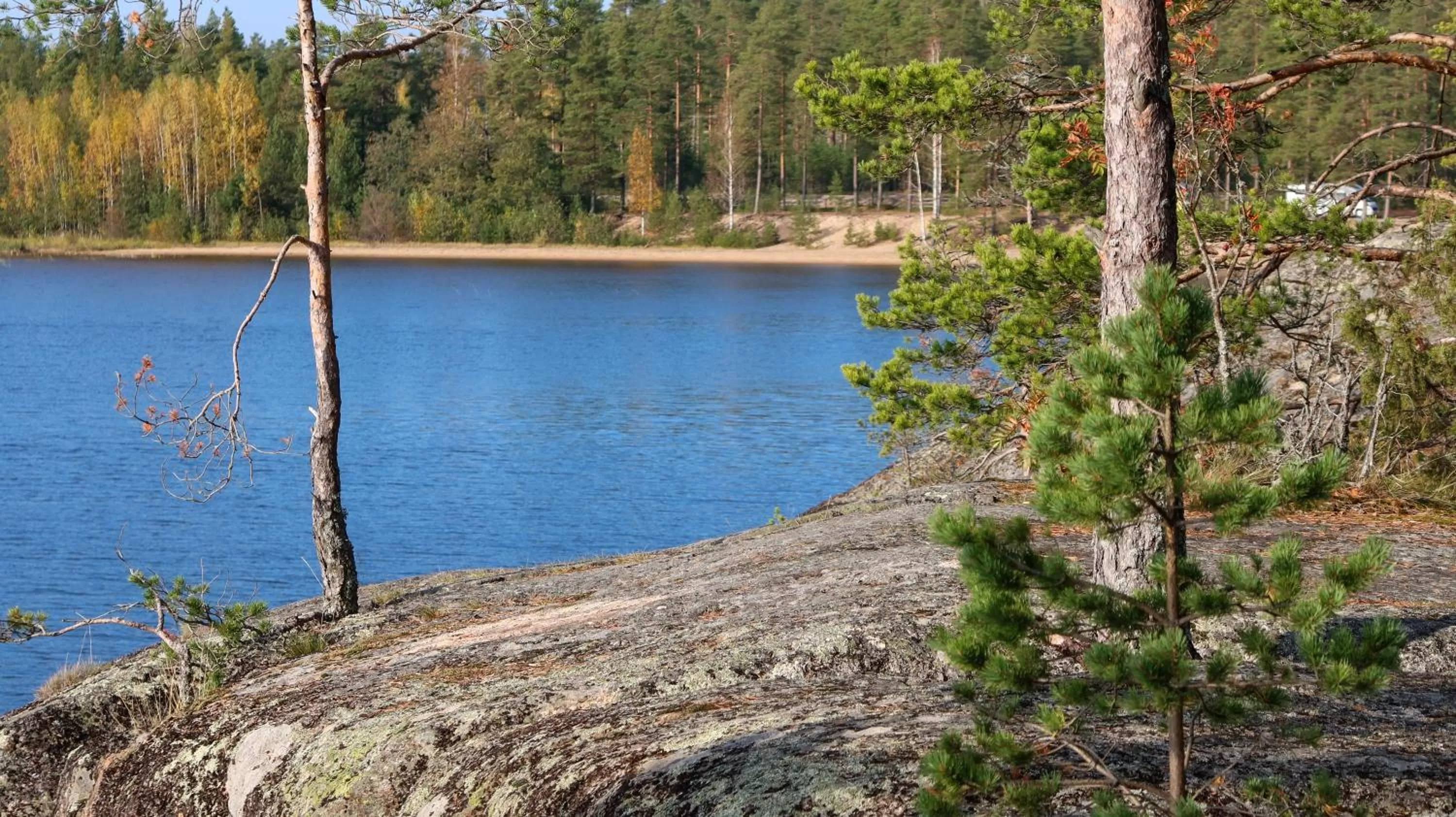 Lake view in Pistohiekka Resort