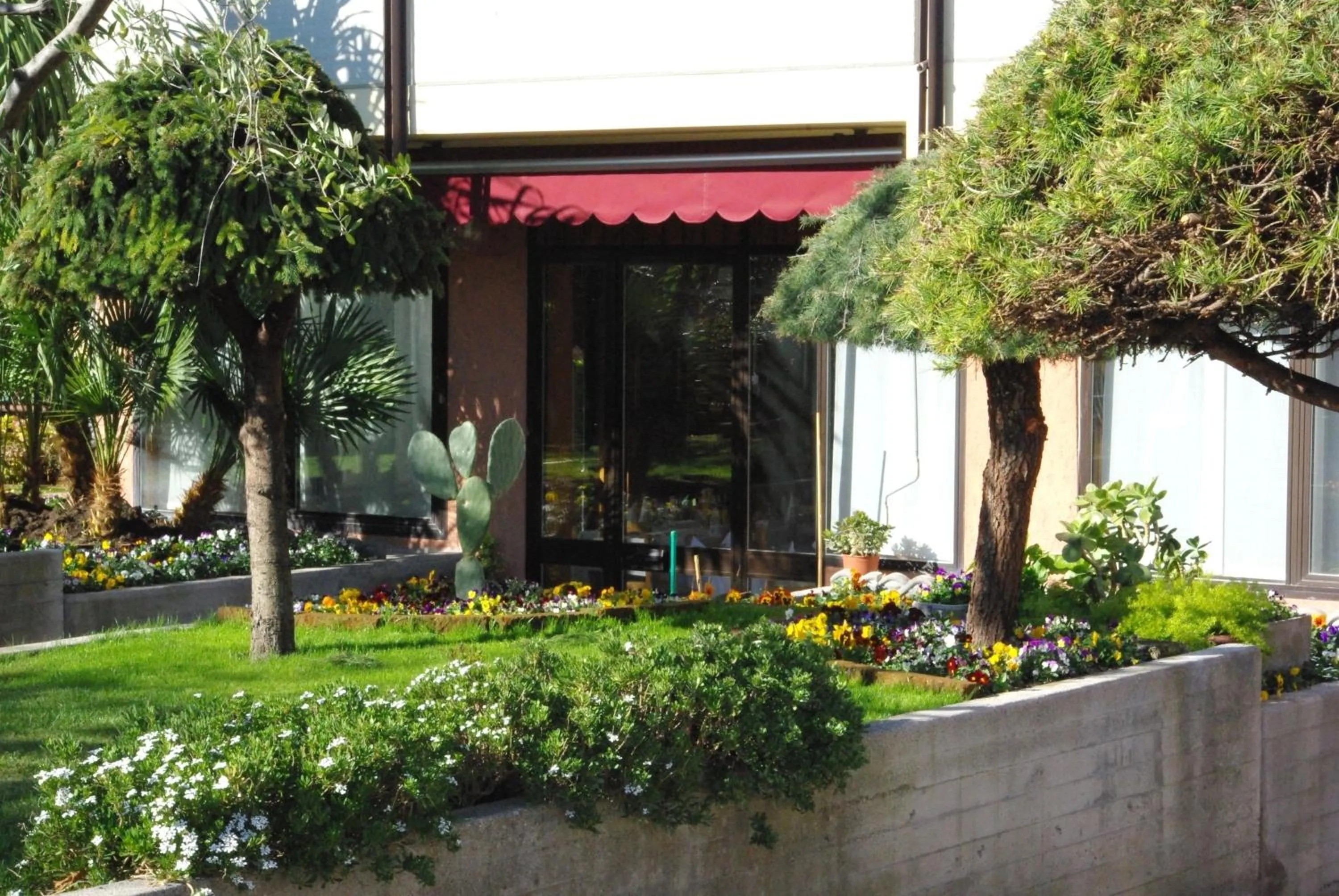 Garden in Hotel Andreis