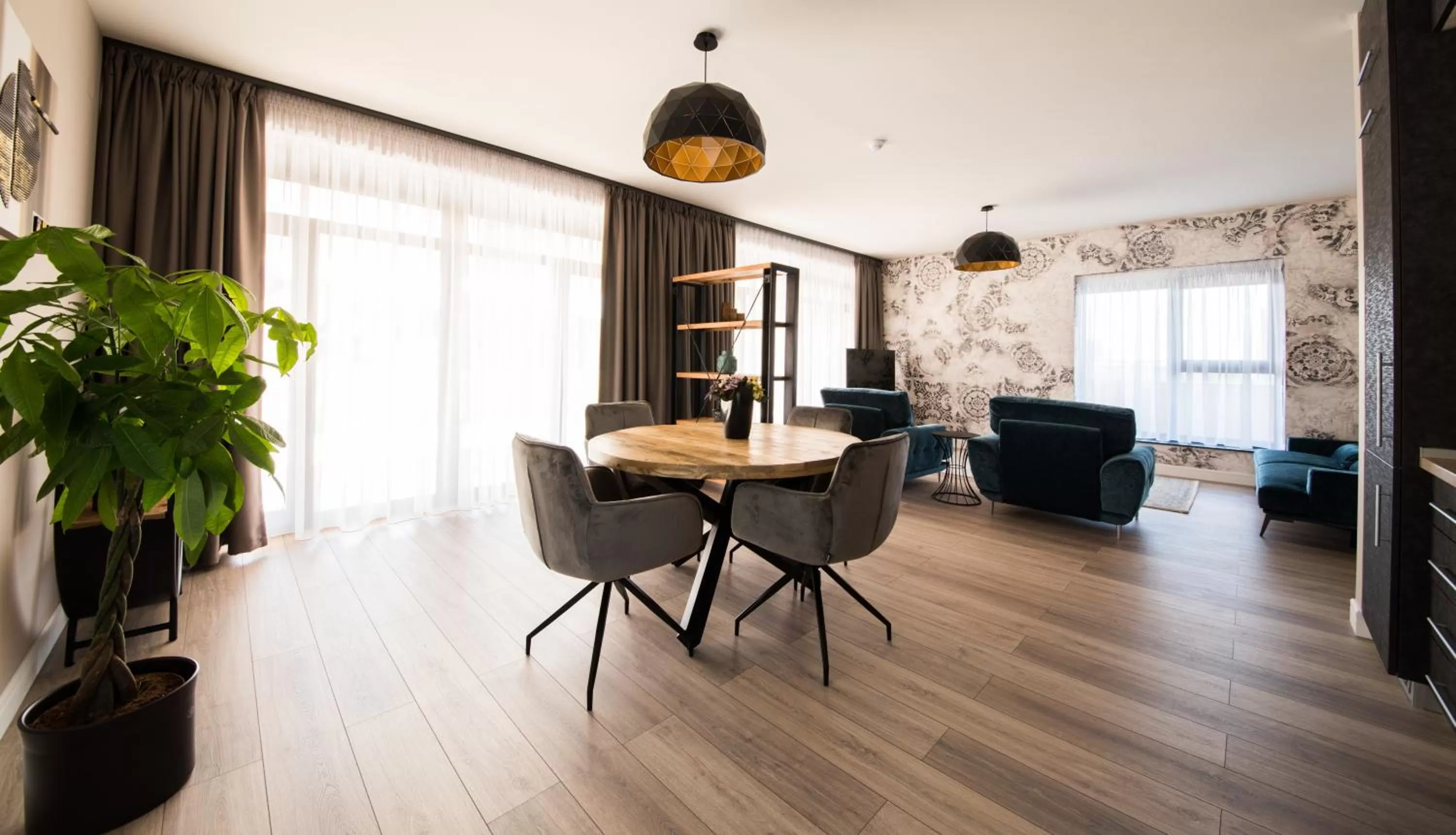 Living room in Biador Apartments