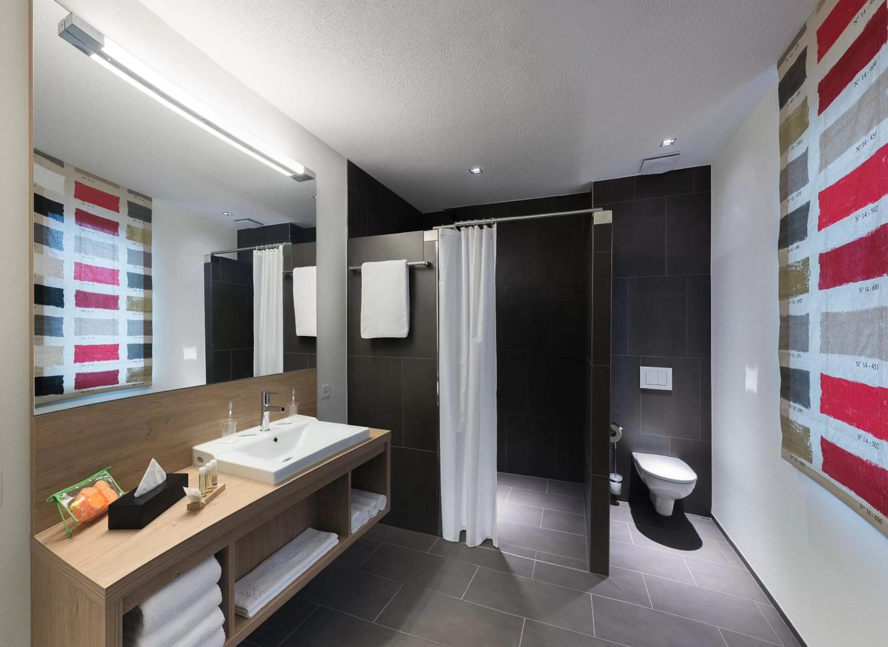 Bathroom in Hotel Cinema 8