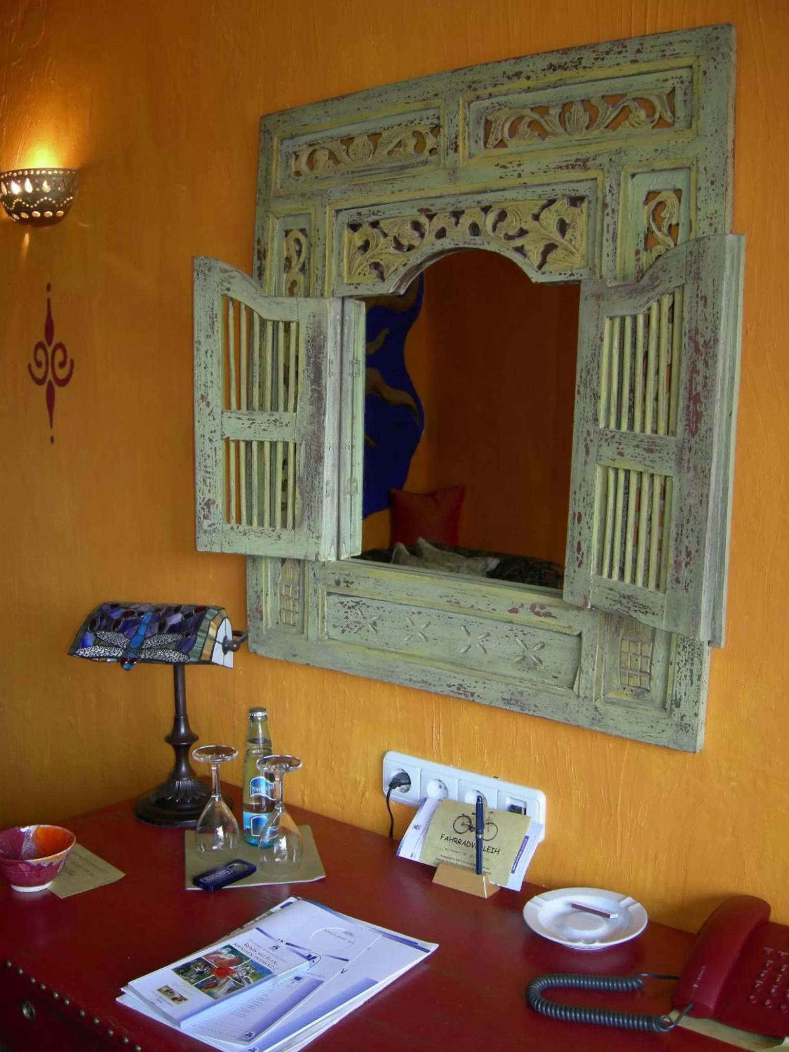 Decorative detail in Hotel Goldflair am Rathaus