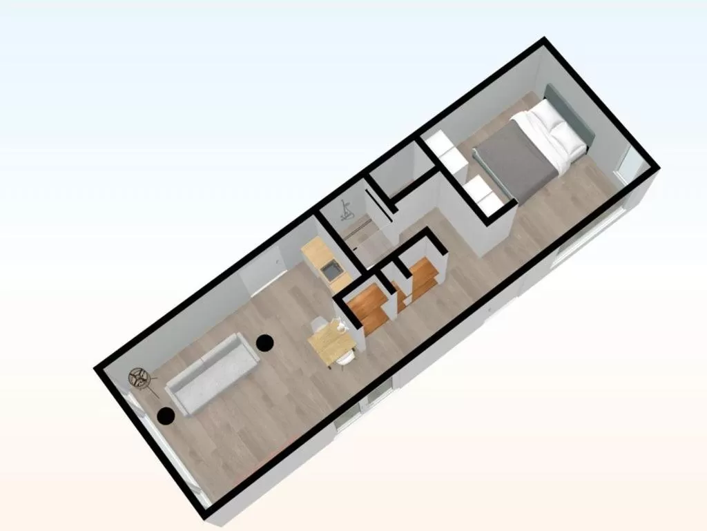Floor plan in Mooiverblijf