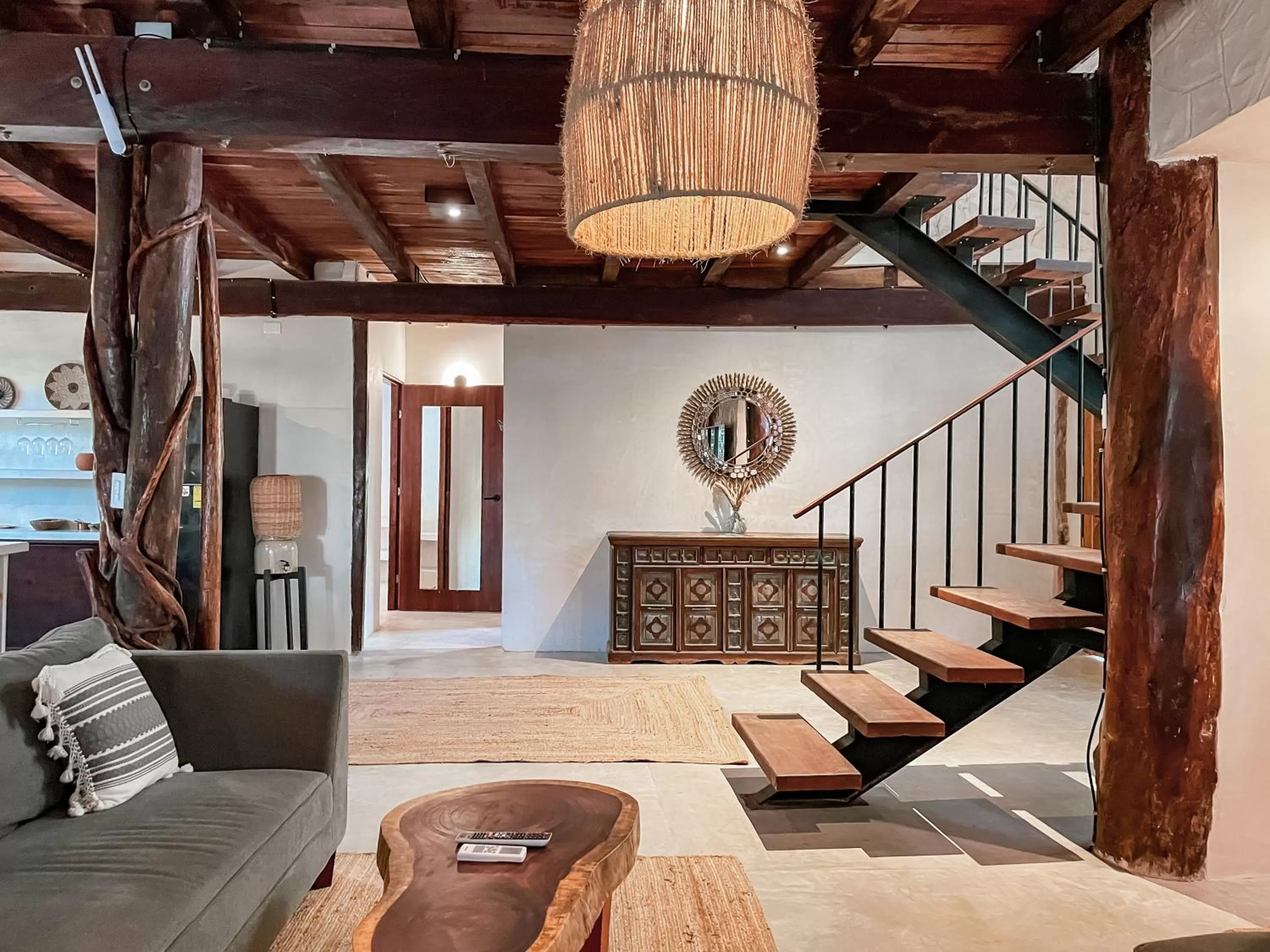 Living room in Amansala Resort