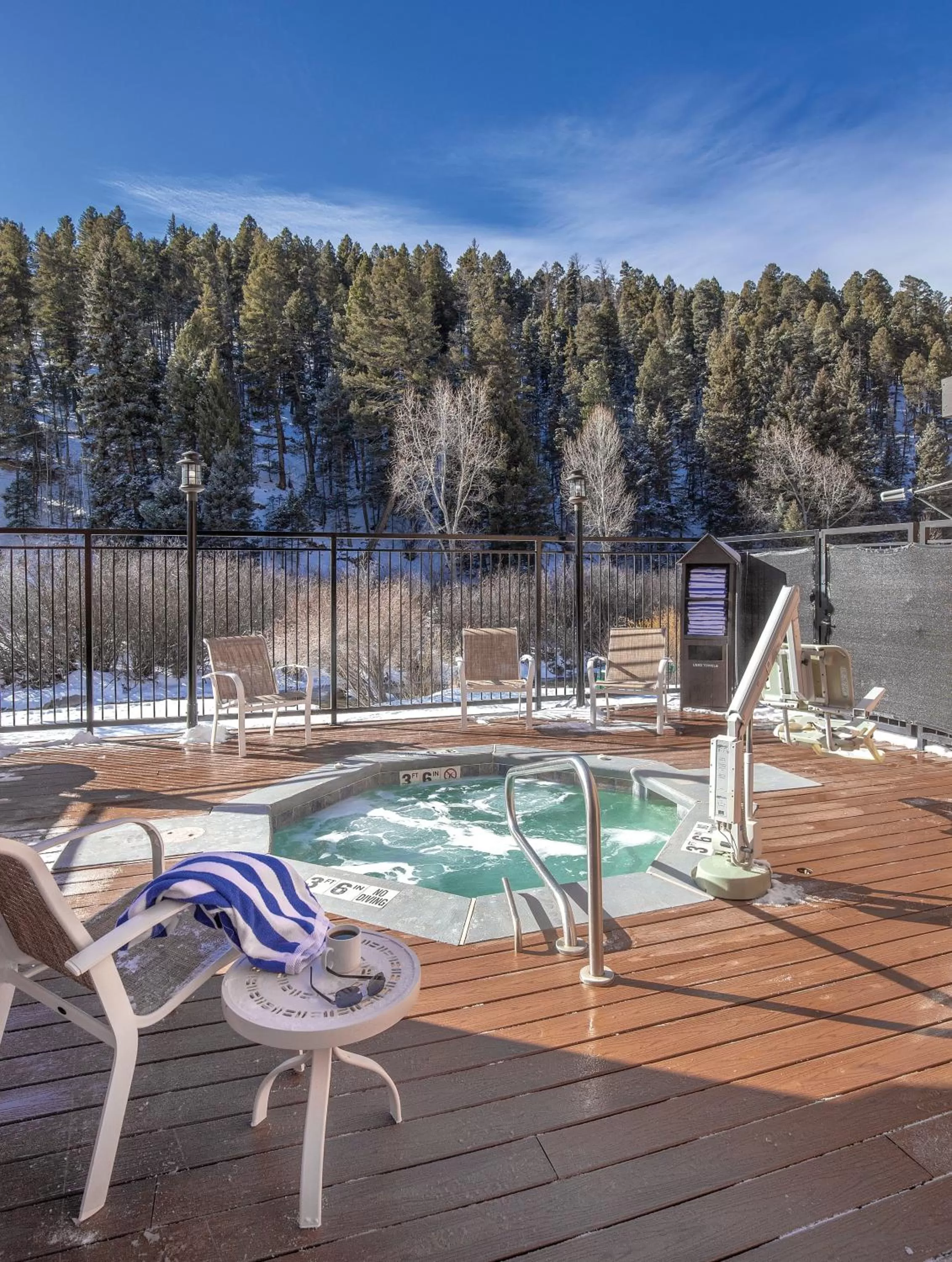 Swimming pool in WorldMark Red River